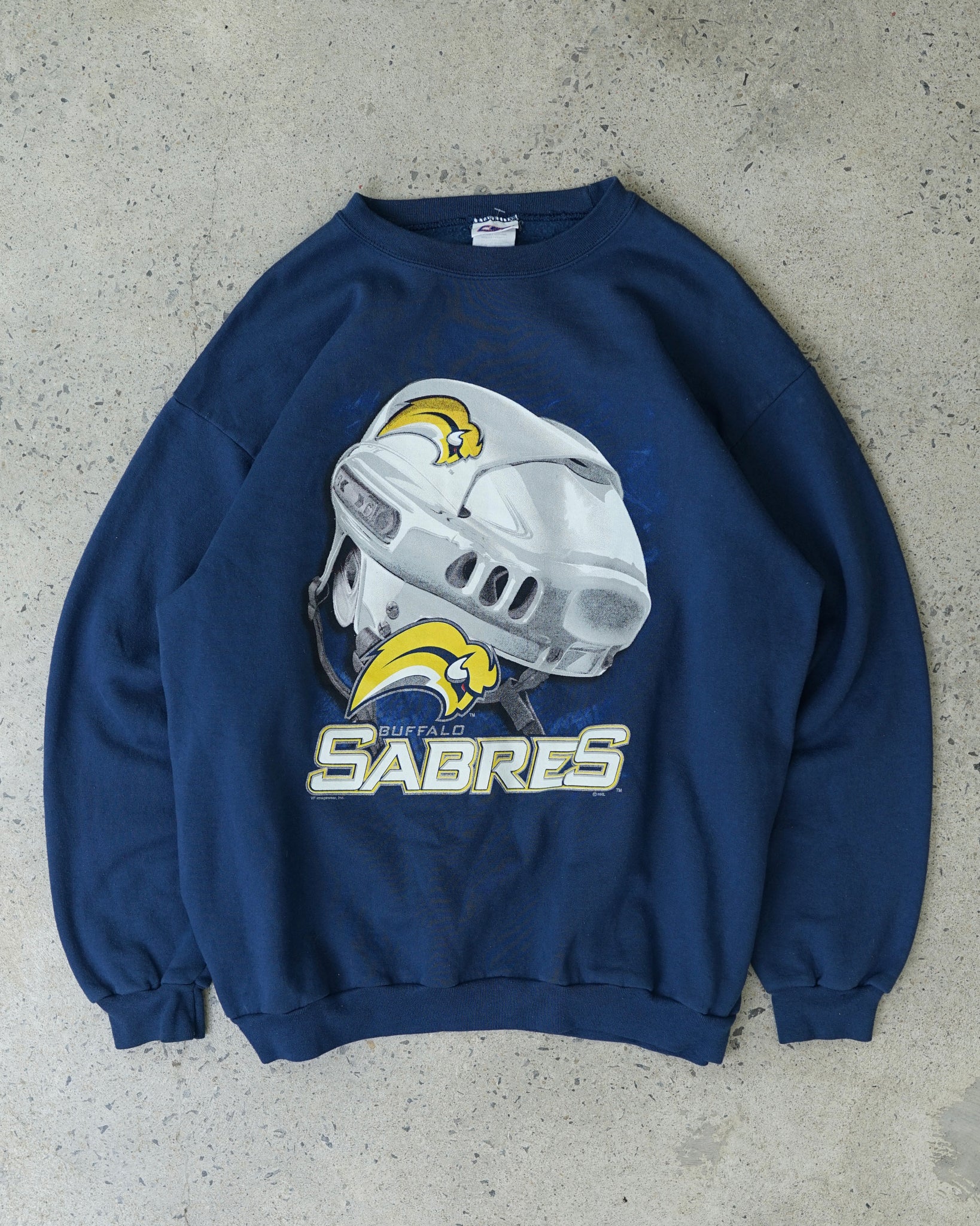 buffalo sabres nhl crewneck - large