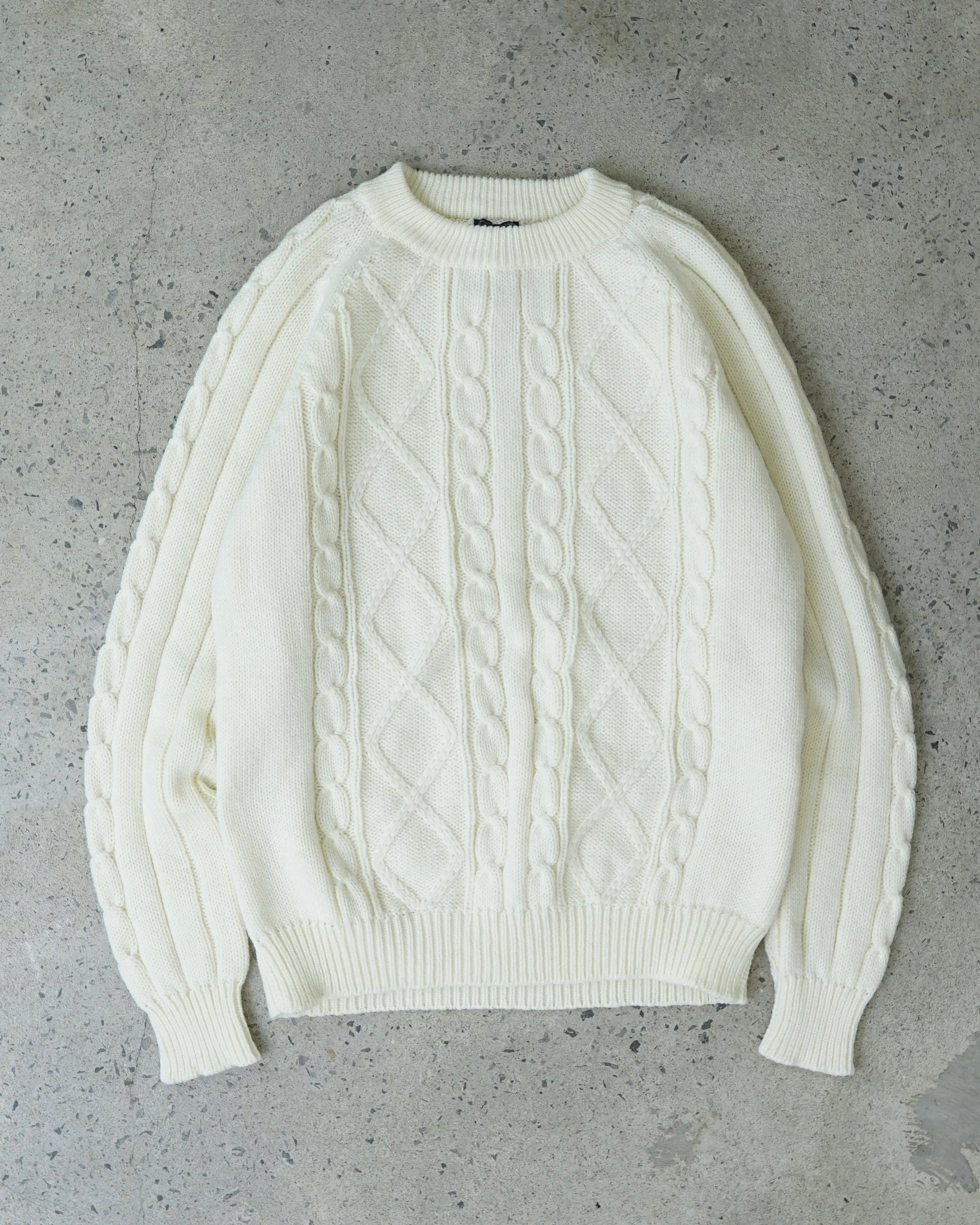 sigallo cable knit sweater