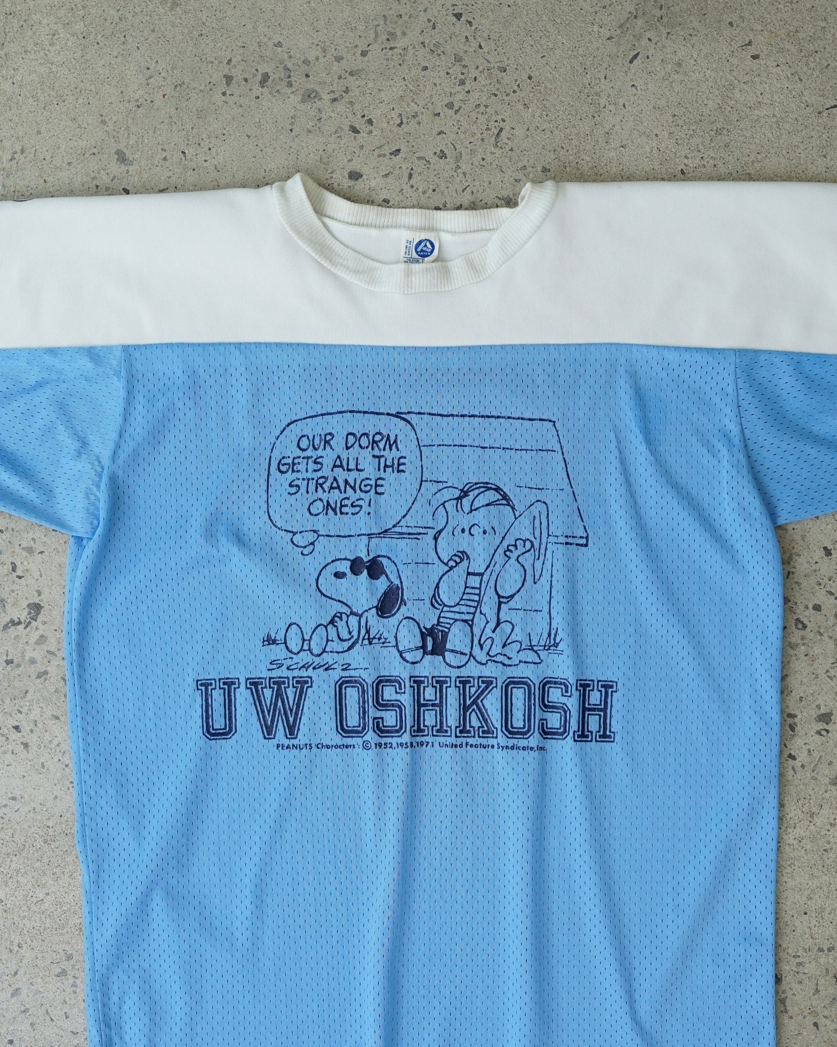 peanuts snoopy 70s jersey