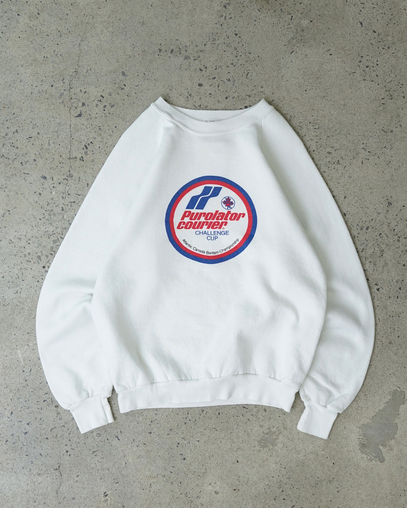 purolator courier crewneck