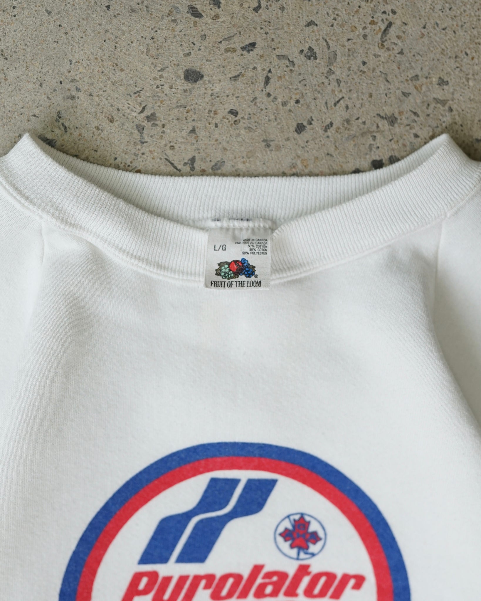 purolator courier crewneck