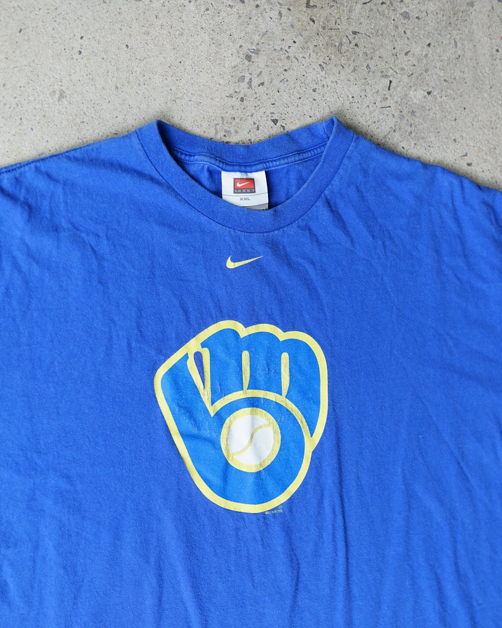 brewers mlb nike t-shirt - XXL