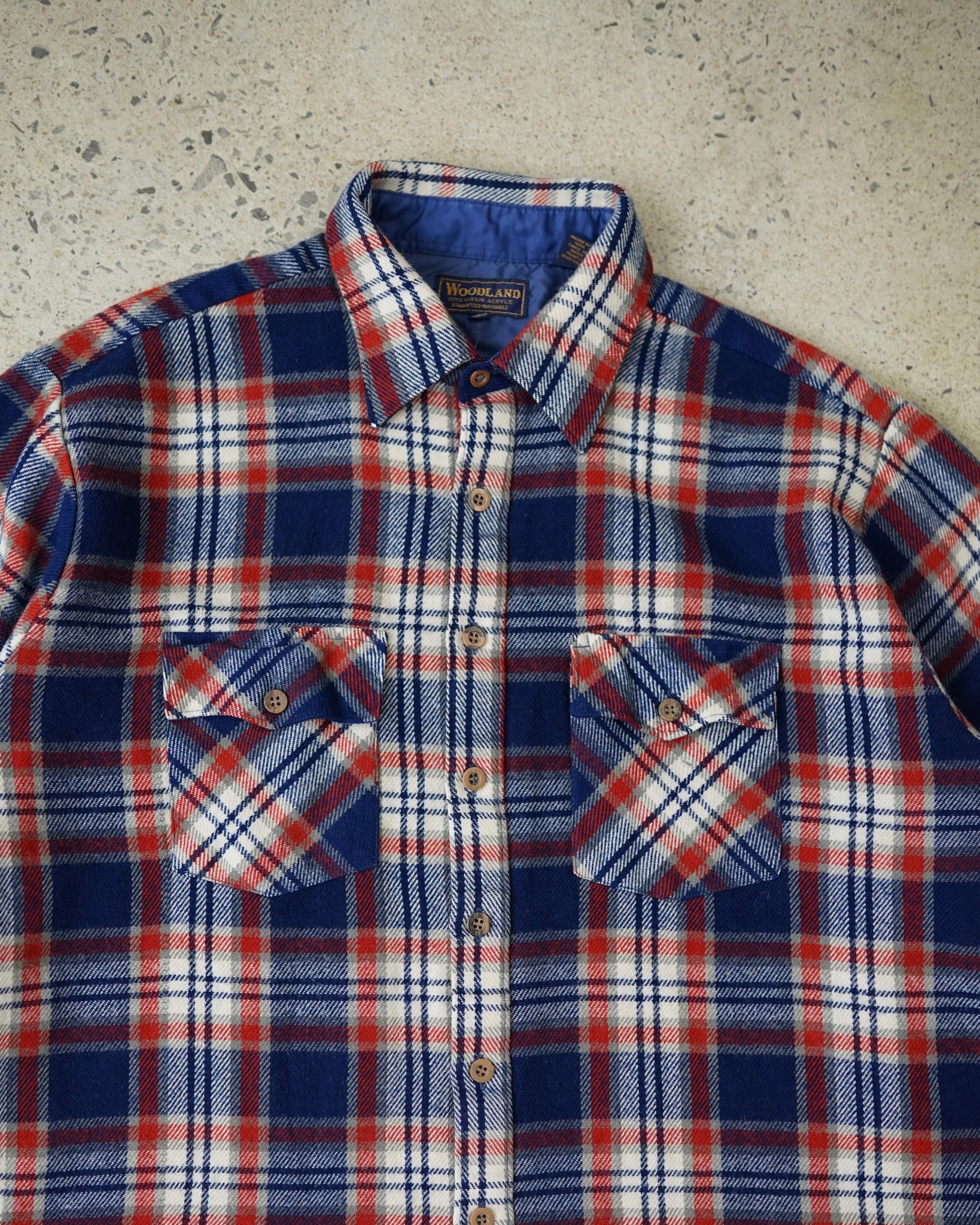 woodland button up shirt - boxy large