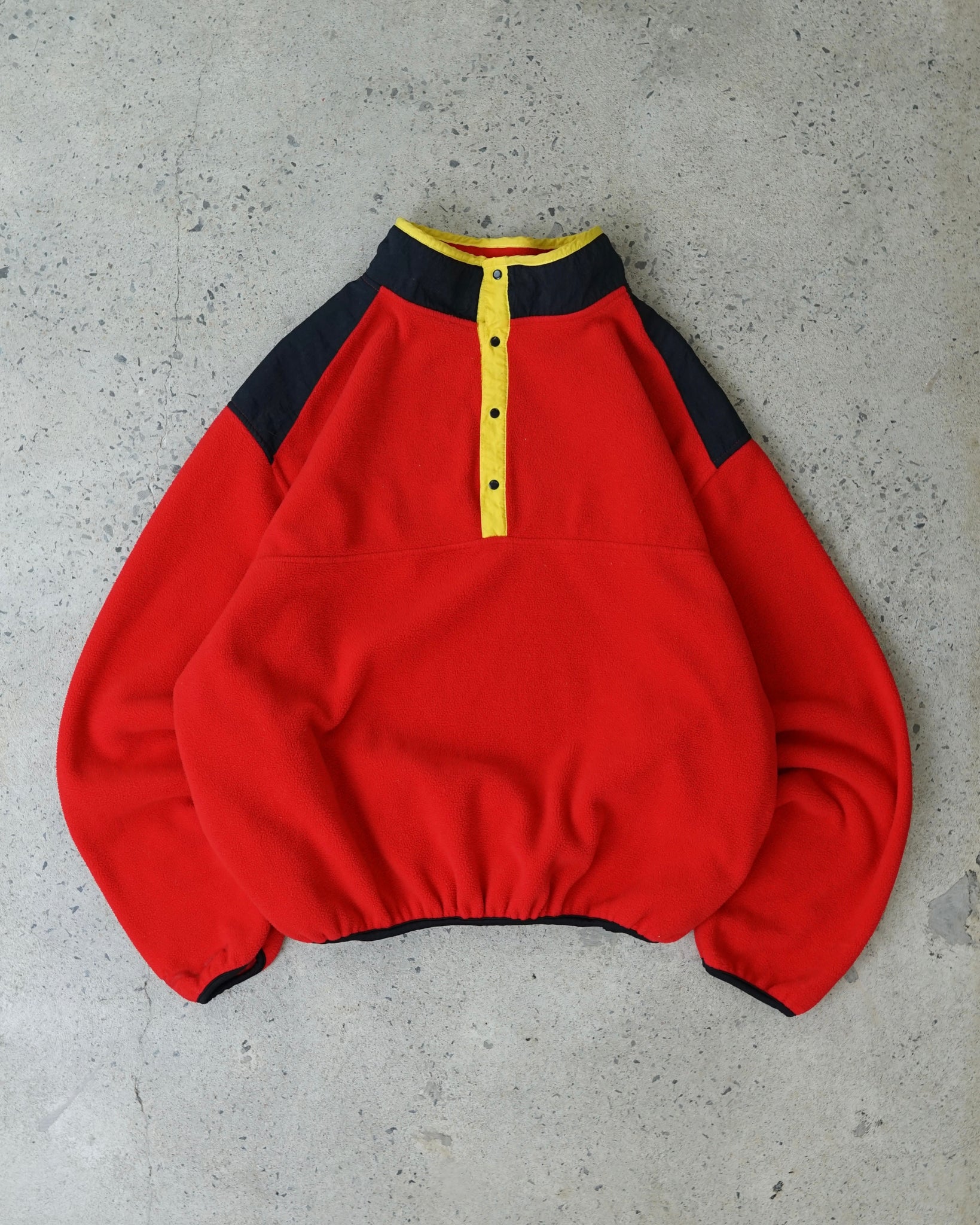 marlboro snap-t fleece sweater