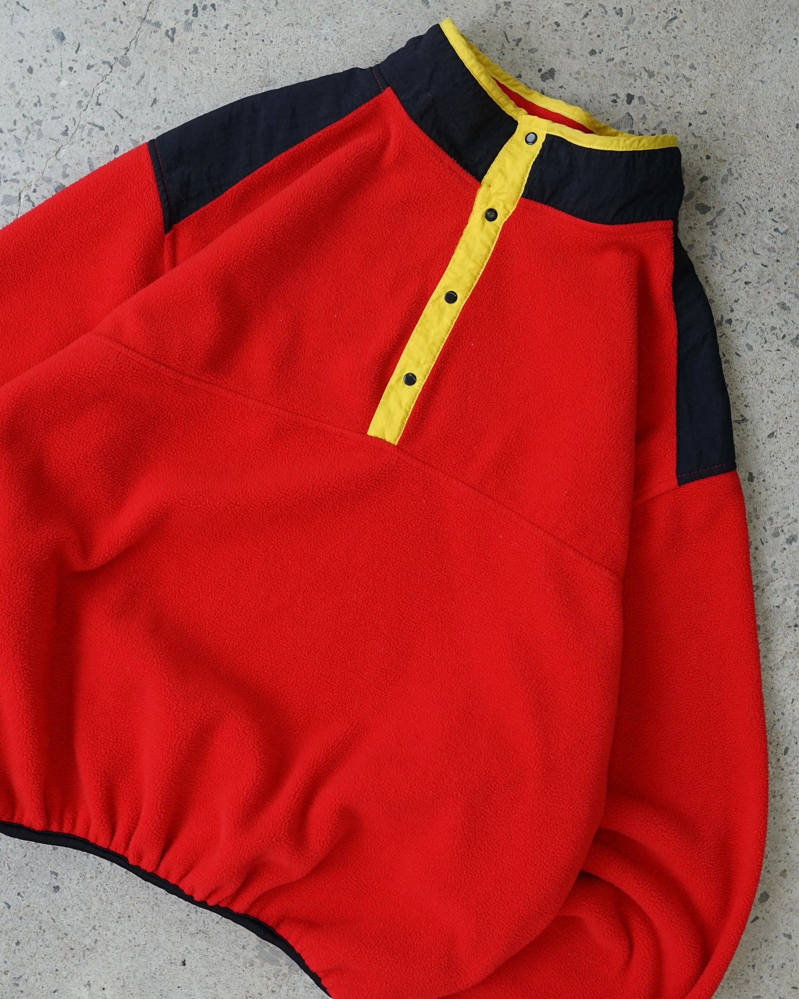 marlboro snap-t fleece sweater
