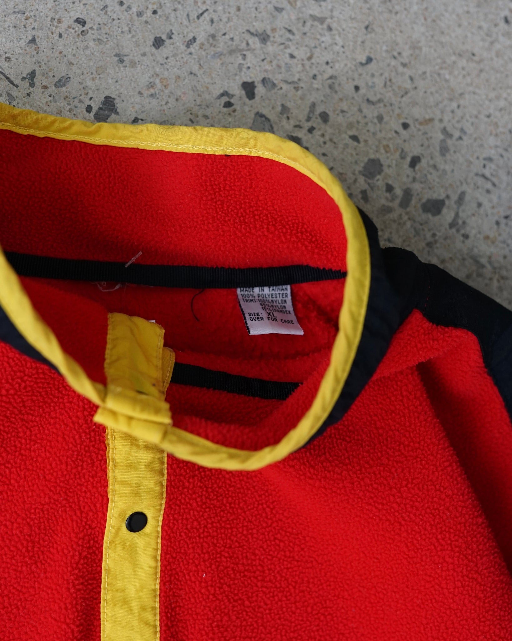 marlboro snap-t fleece sweater