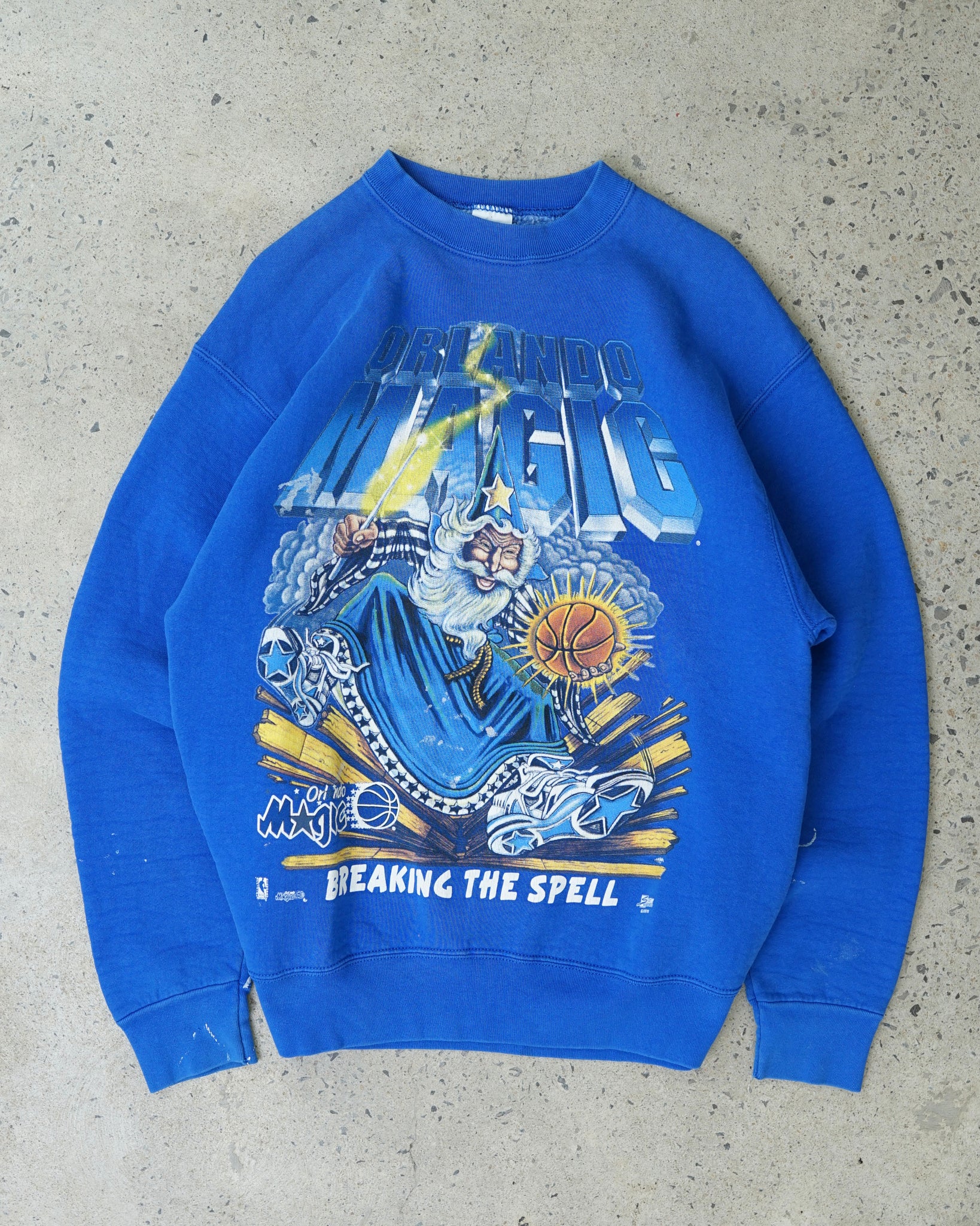 orlando magic breaking the spell crewneck - long medium