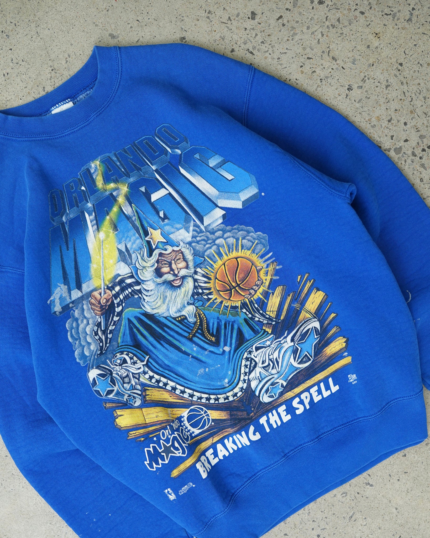 orlando magic breaking the spell crewneck - long medium