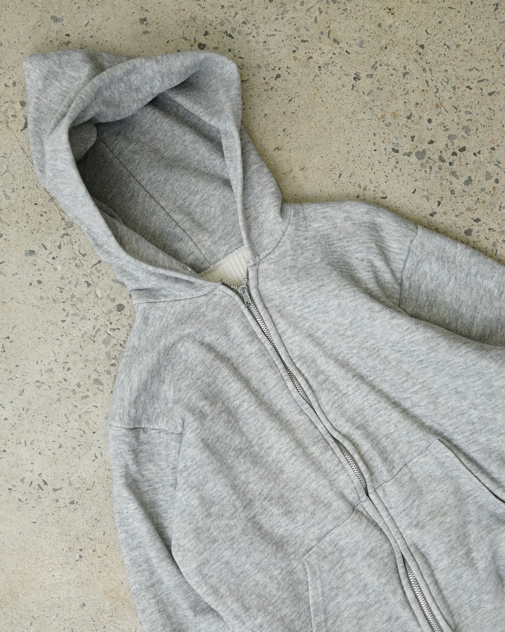 zip-up hoodie - XS