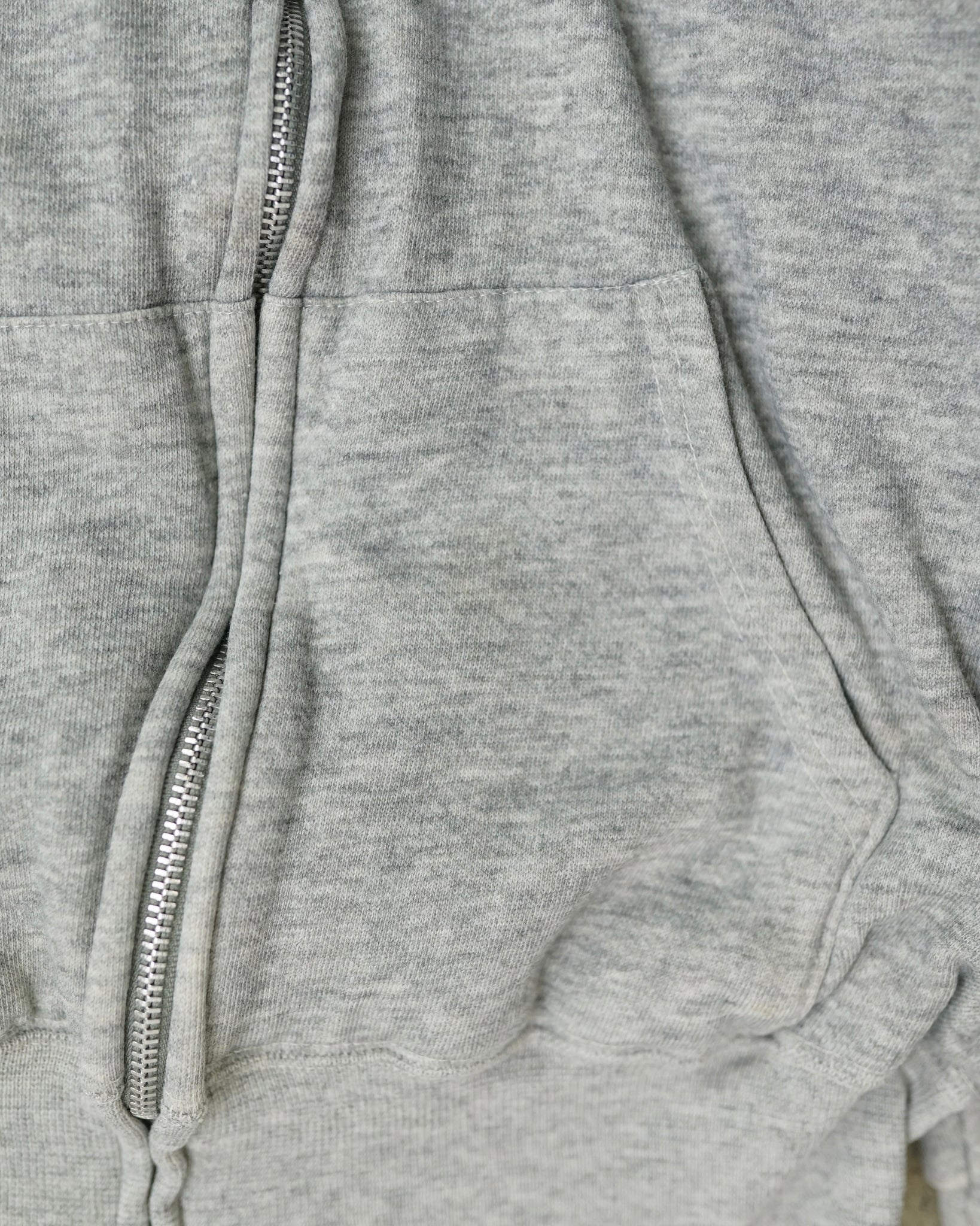 zip-up hoodie - XS