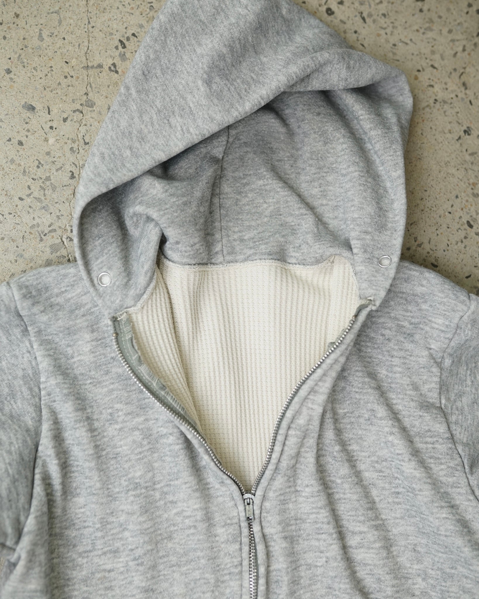 zip-up hoodie - XS