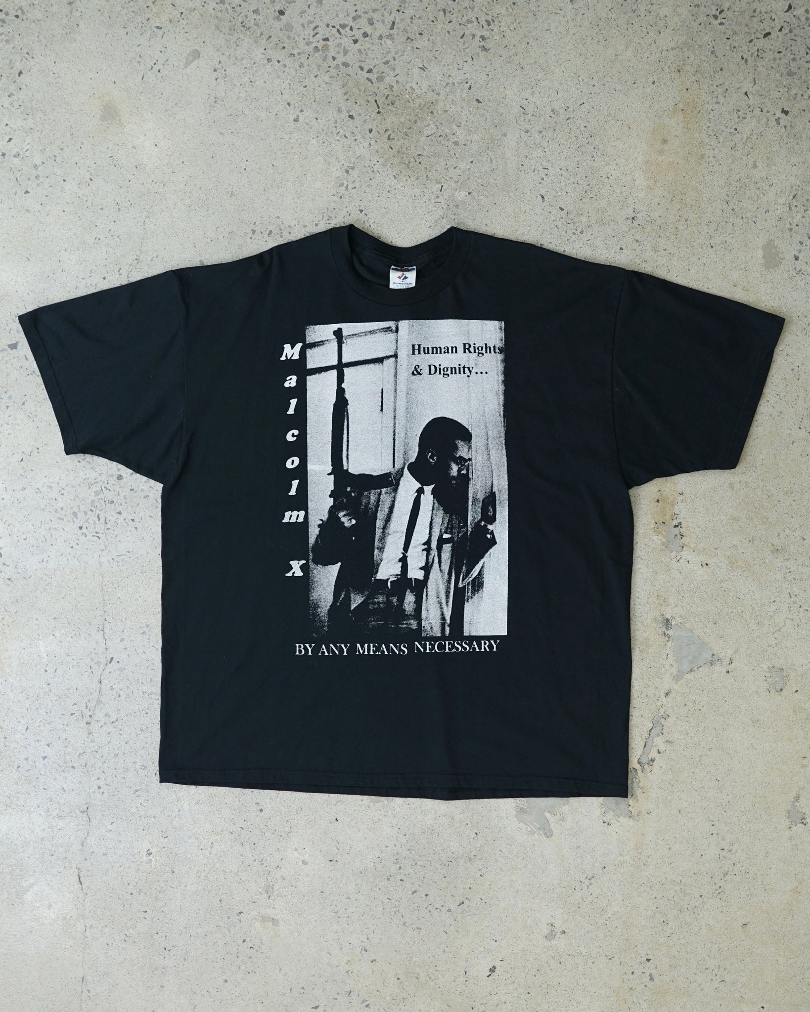 malcolm x t-shirt - 3XL