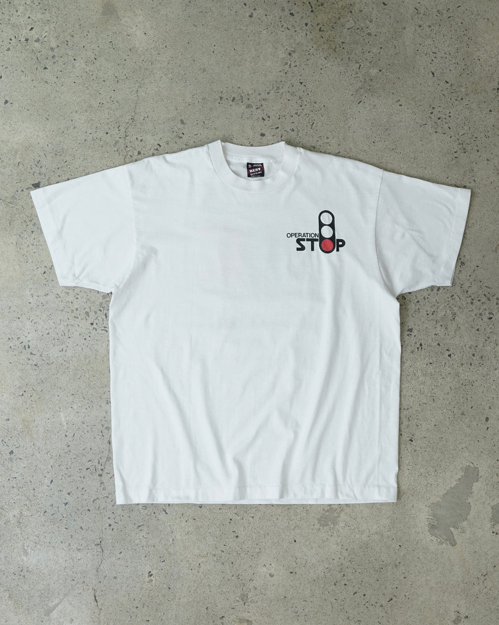 operation stop alcohol t-shirt
