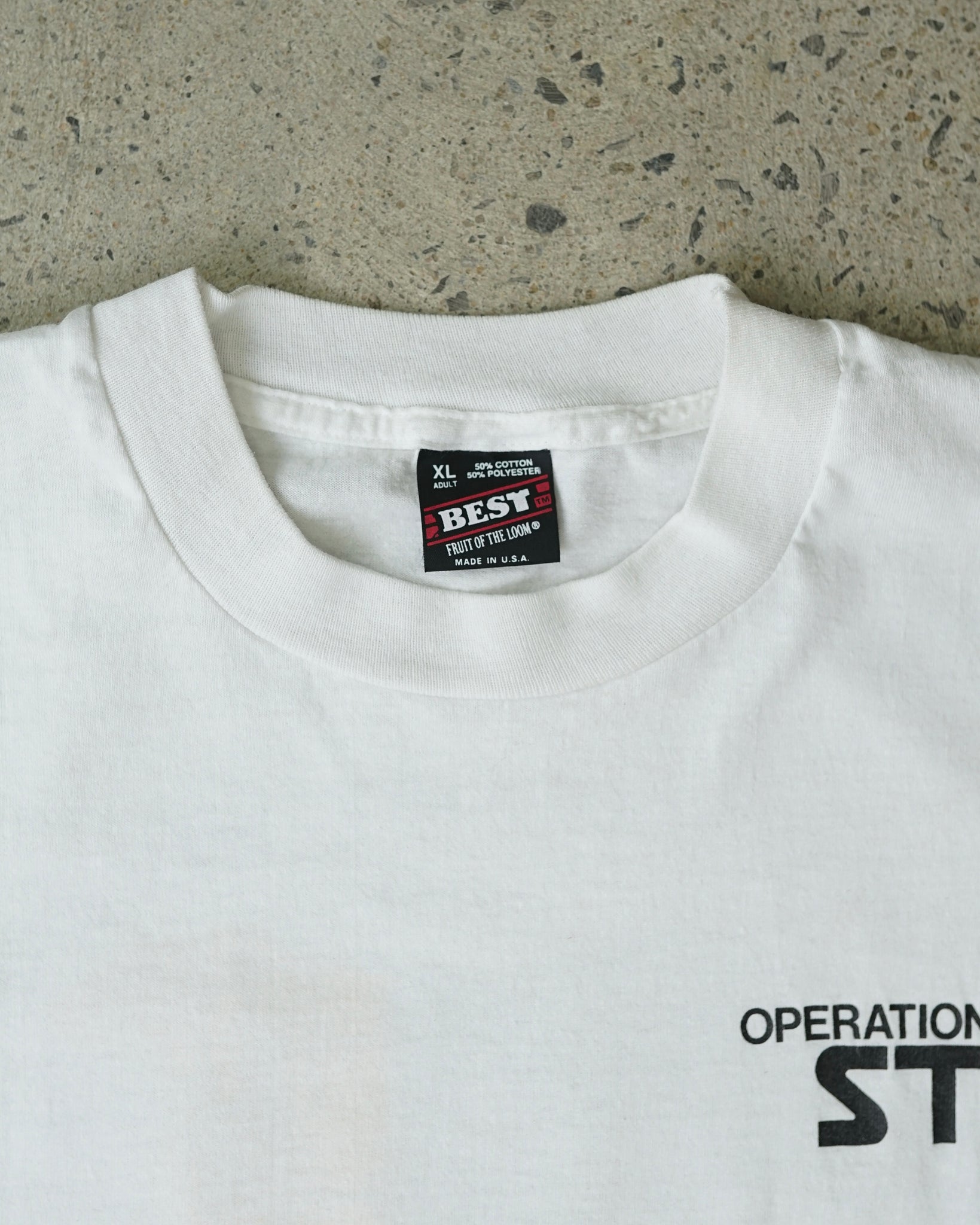 operation stop alcohol t-shirt