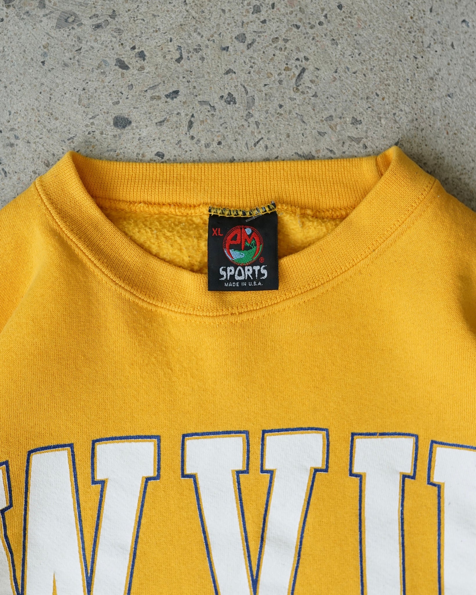 west virginia university athletic crewneck