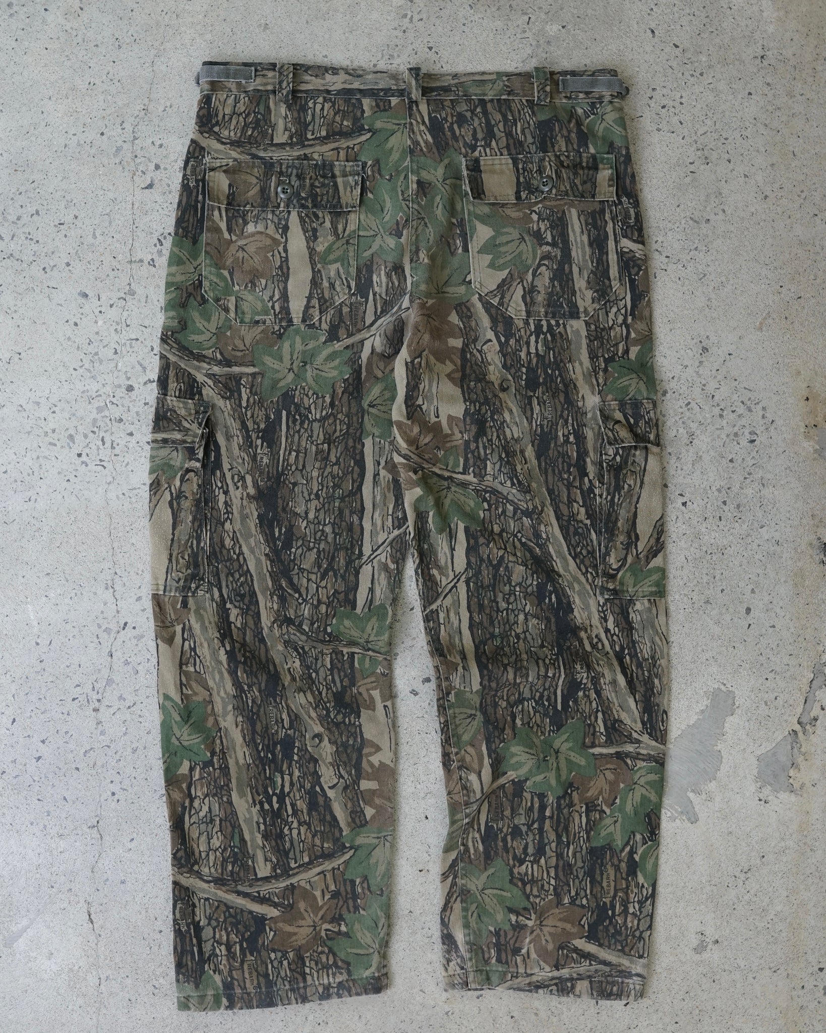 realtree camo adjustable cargo pants