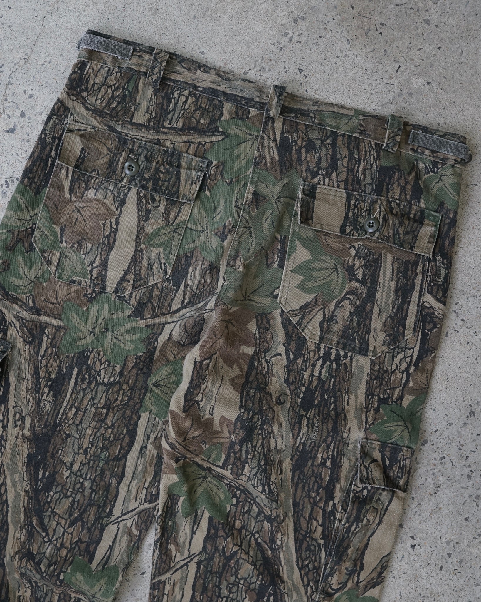 realtree camo adjustable cargo pants