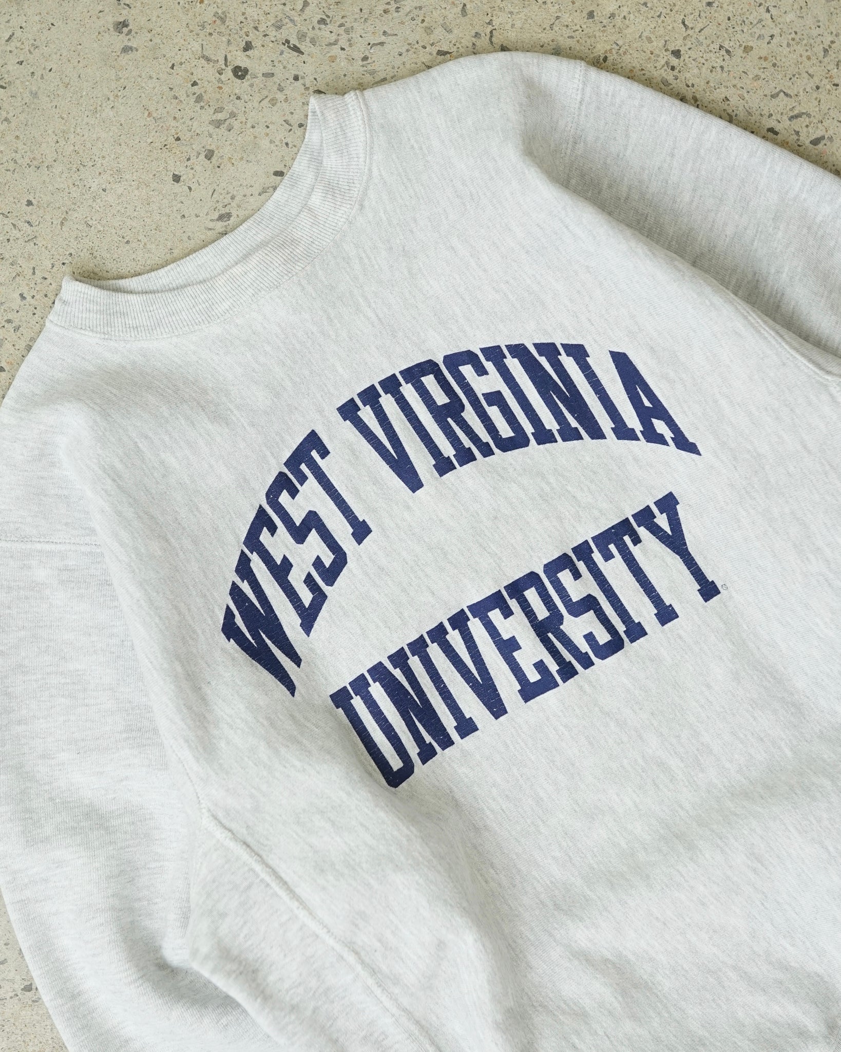 champion reverse weave west virginia university crewneck - medium