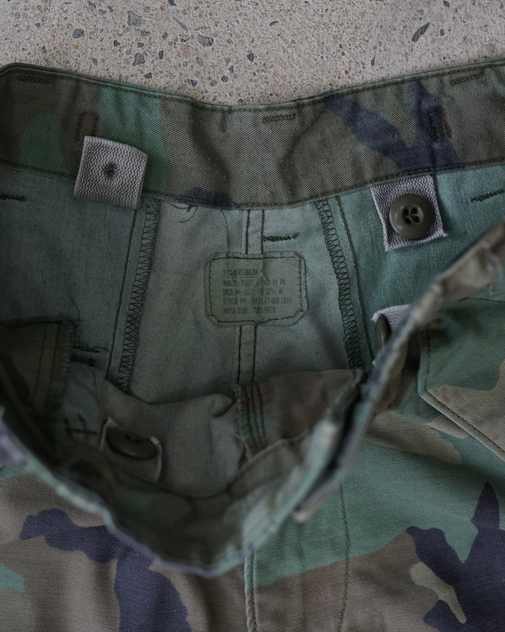 military camo cargo pants