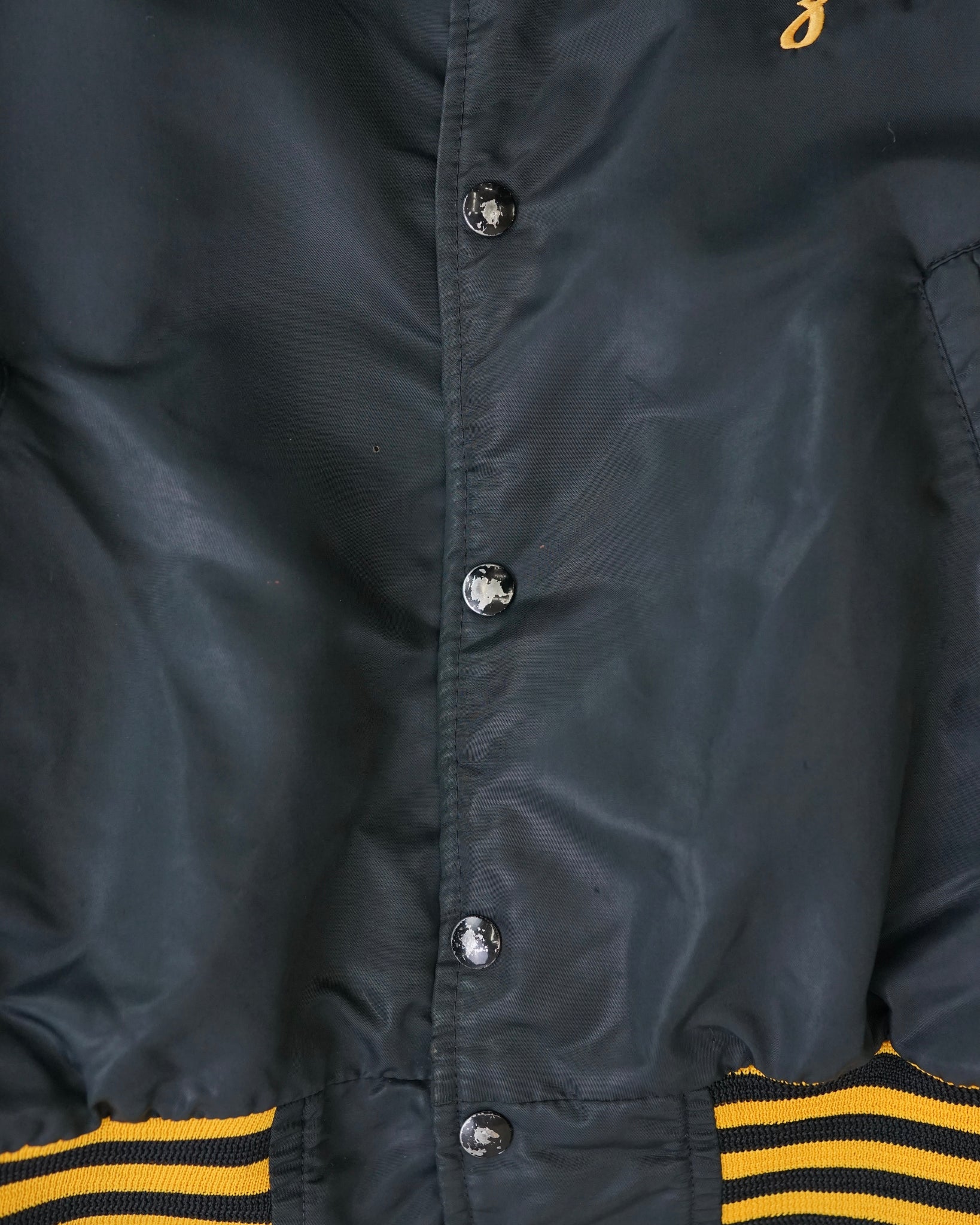 walleye wizards satin bomber jacket