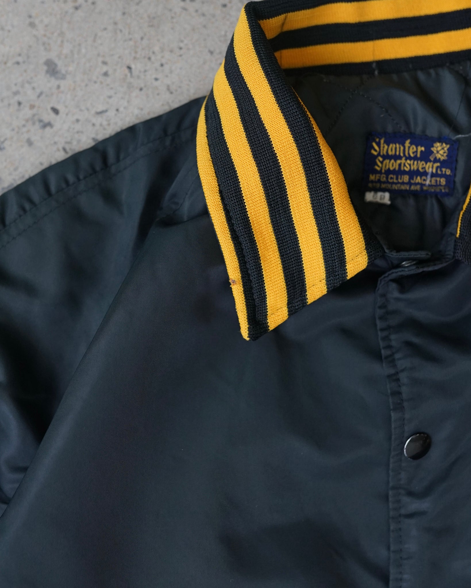 walleye wizards satin bomber jacket