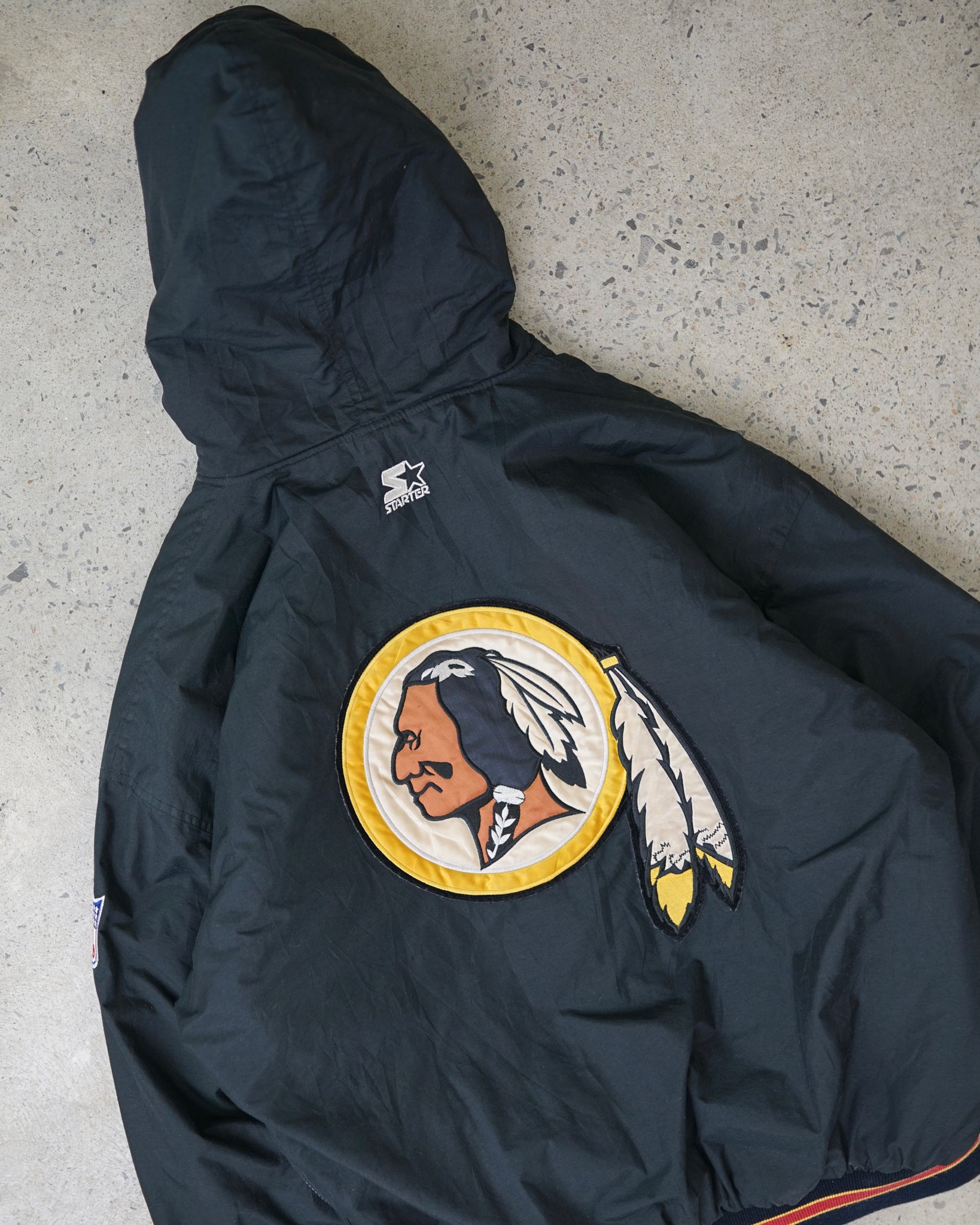 washington redskins starter jacket - big large