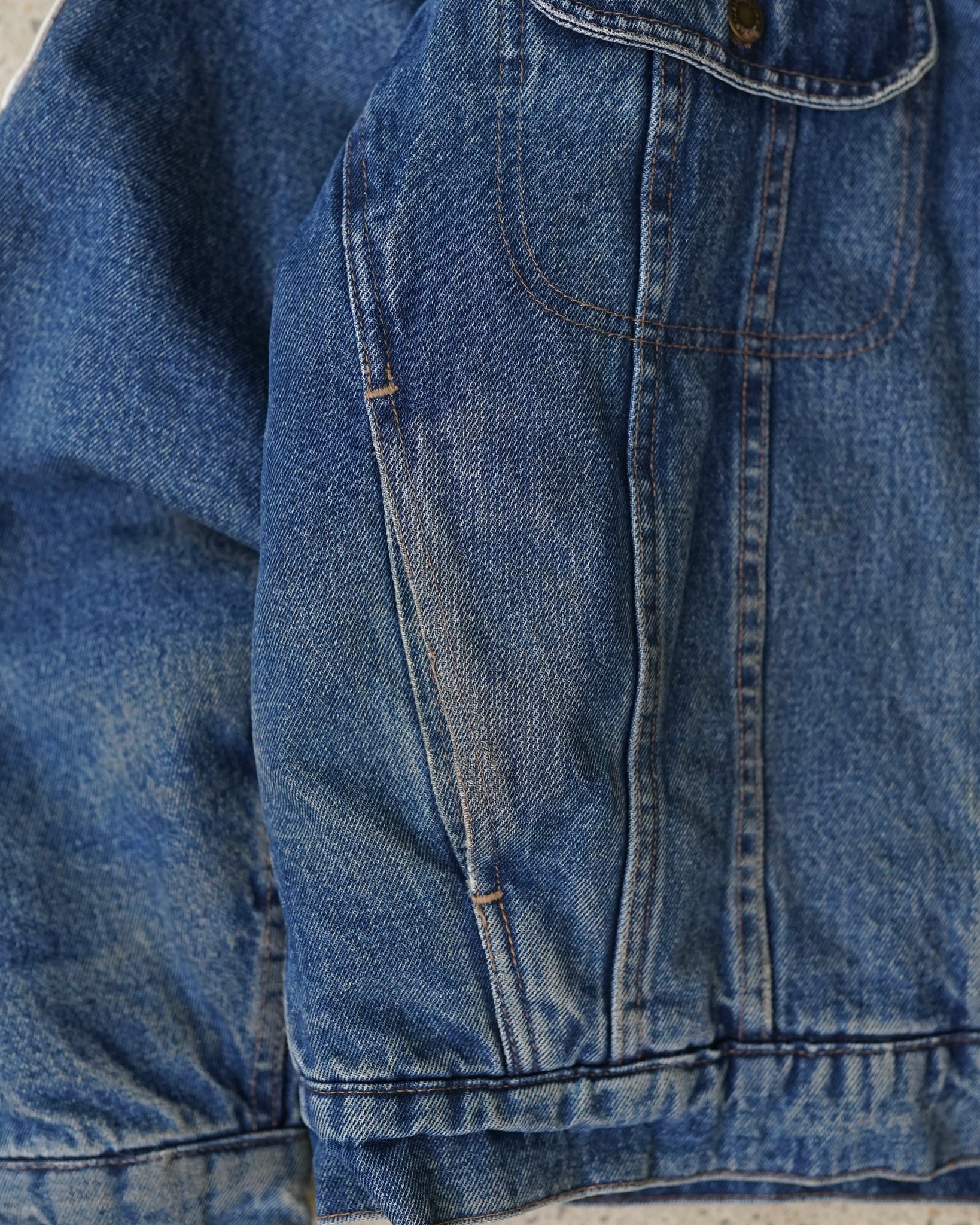 wrangler u.s. navy denim jacket