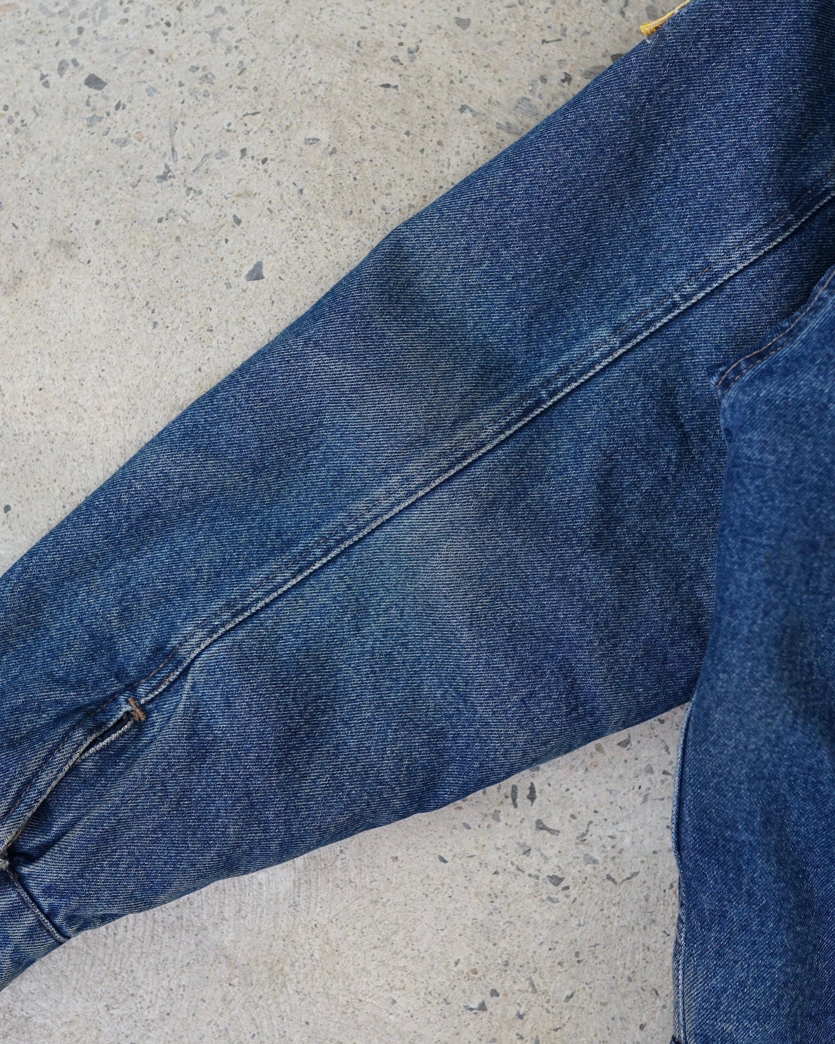 wrangler u.s. navy denim jacket