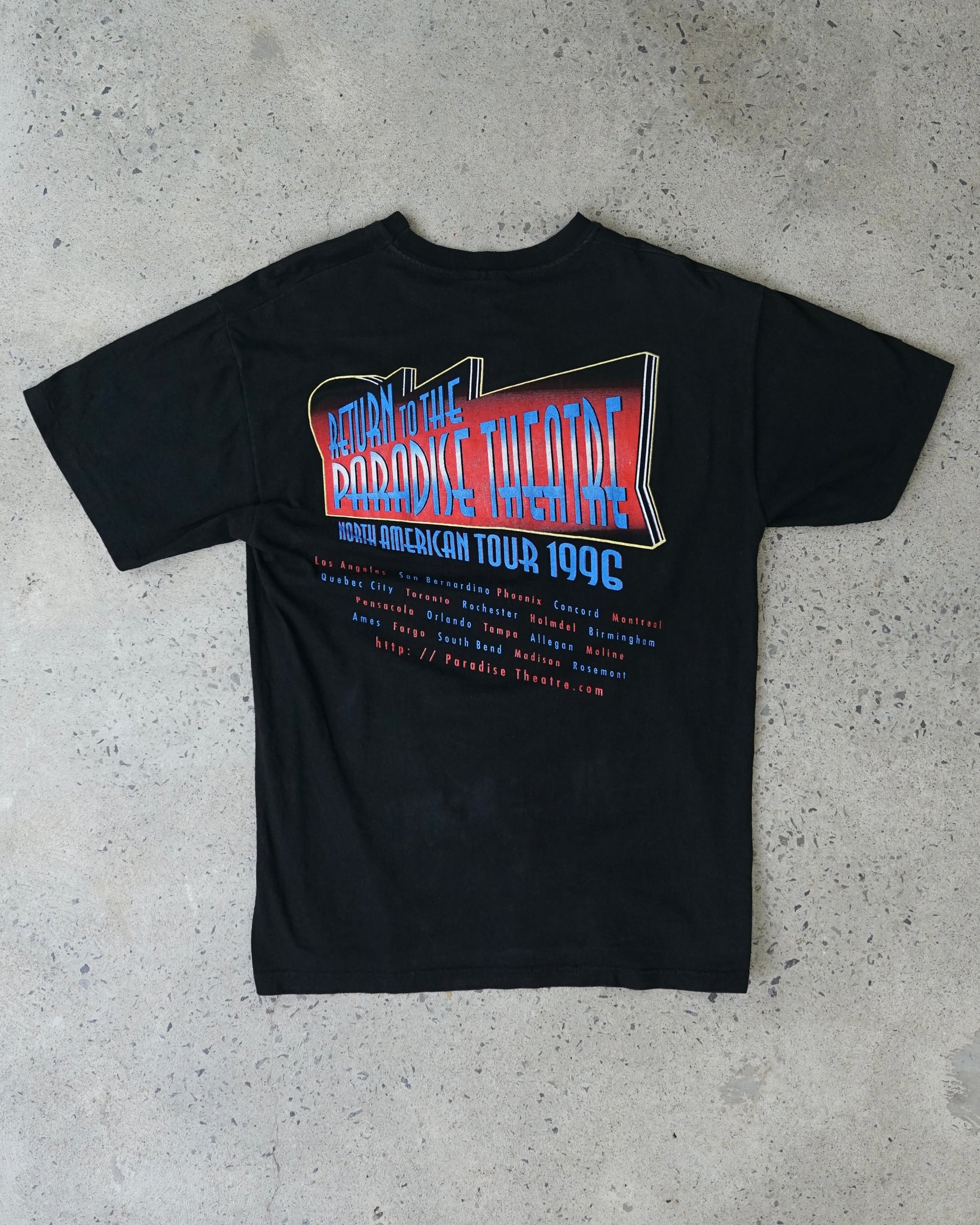 styx tour 1996 rock band t-shirt