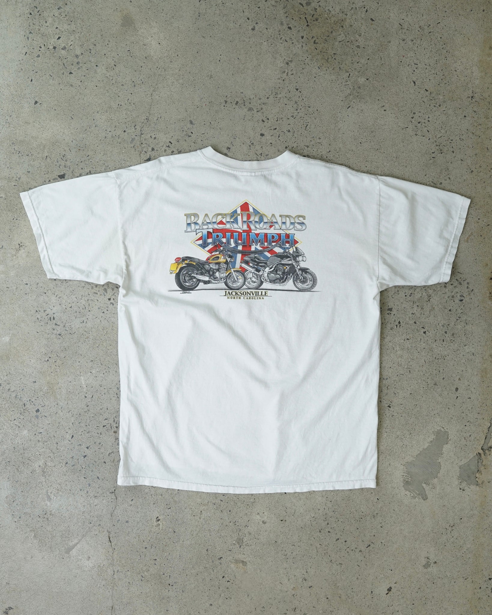 triumph jacksonville north carolina t-shirt