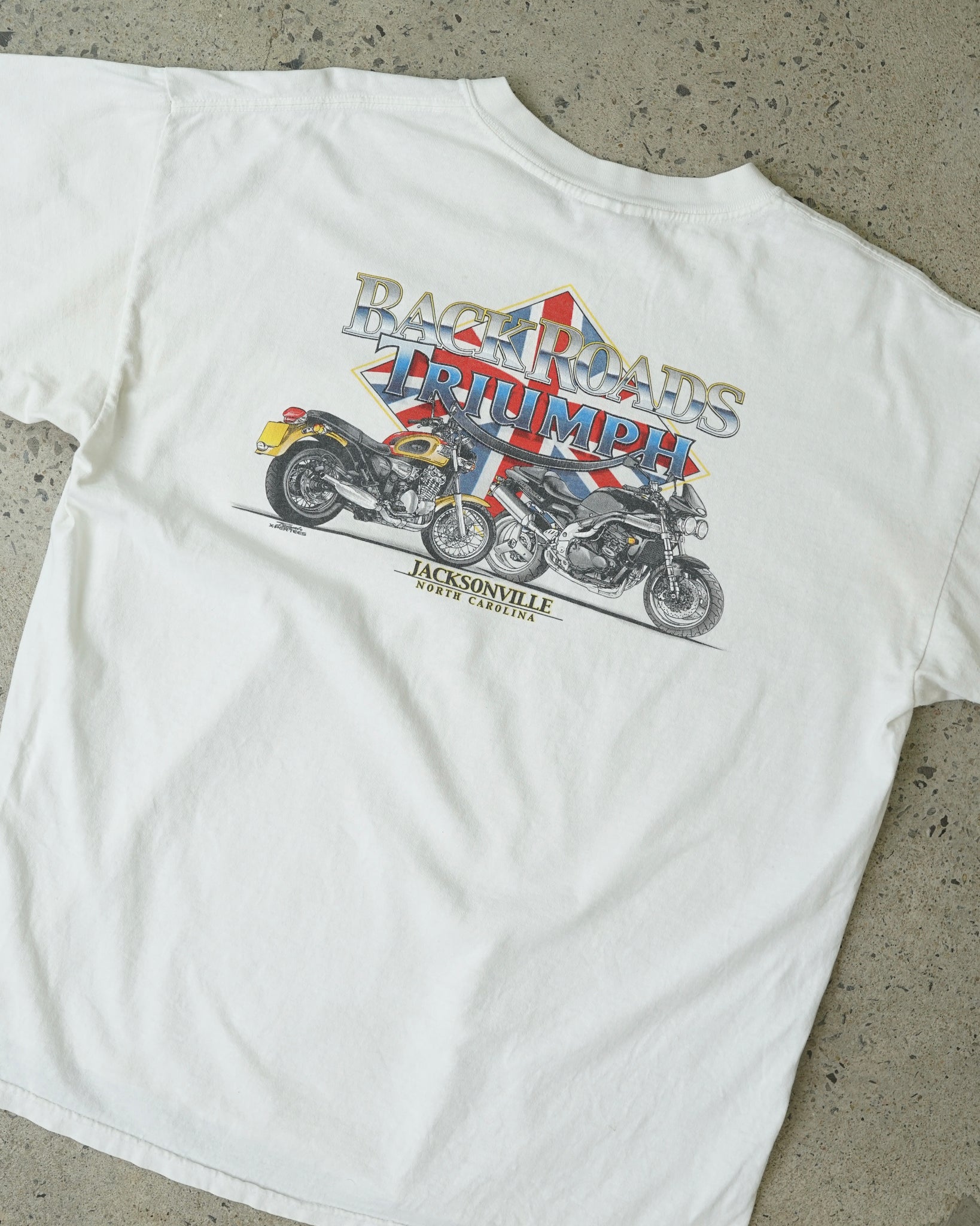 triumph jacksonville north carolina t-shirt