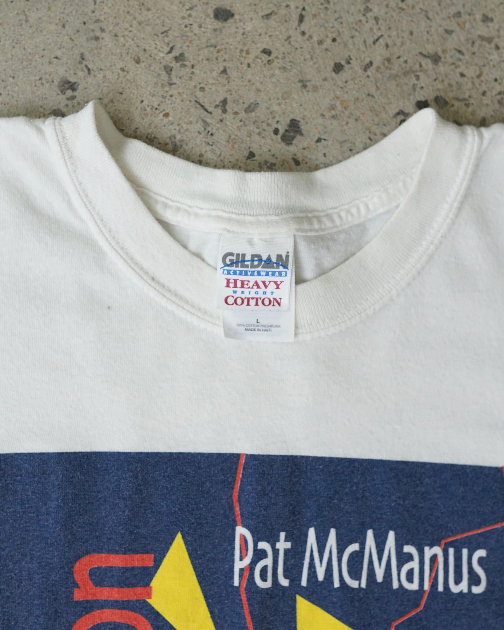 pat mcmanus rock in prevention t-shirt