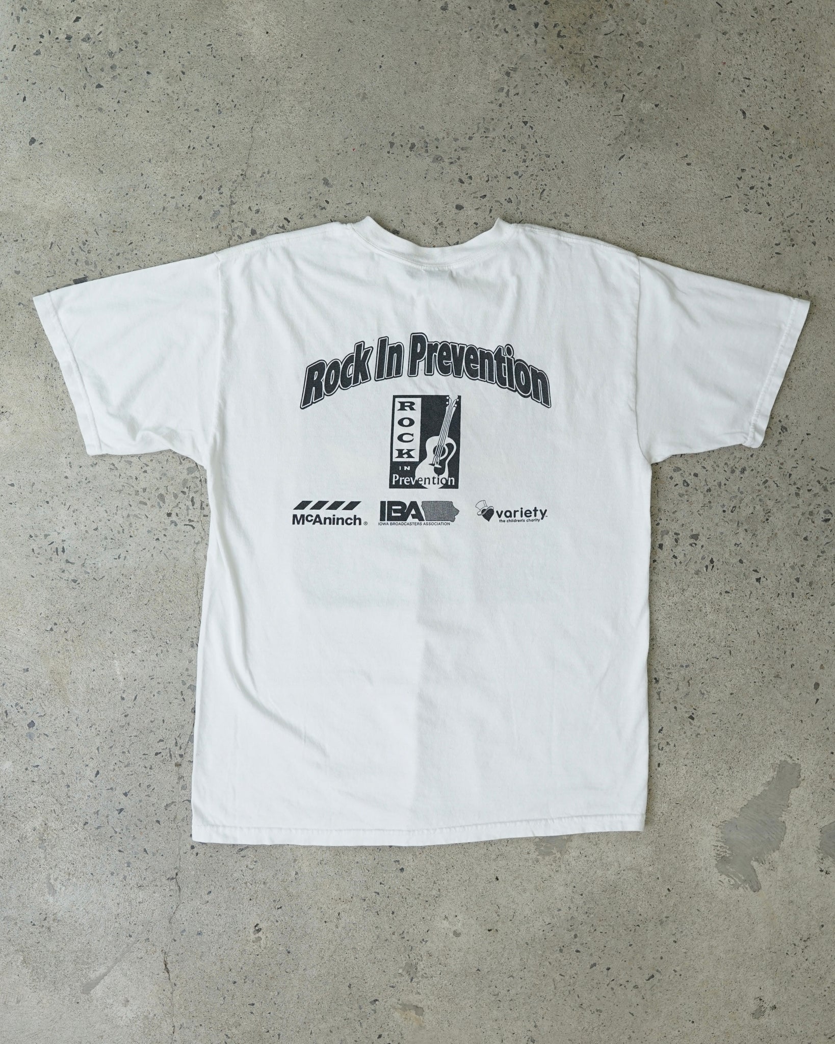 pat mcmanus rock in prevention t-shirt