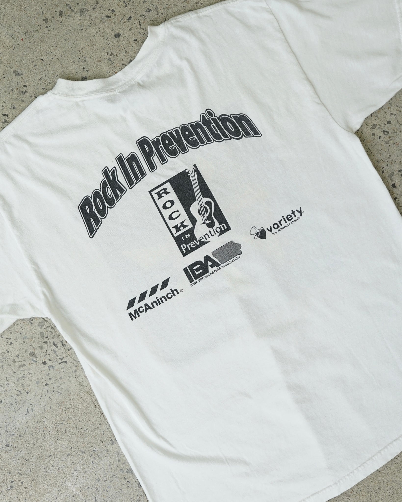 pat mcmanus rock in prevention t-shirt