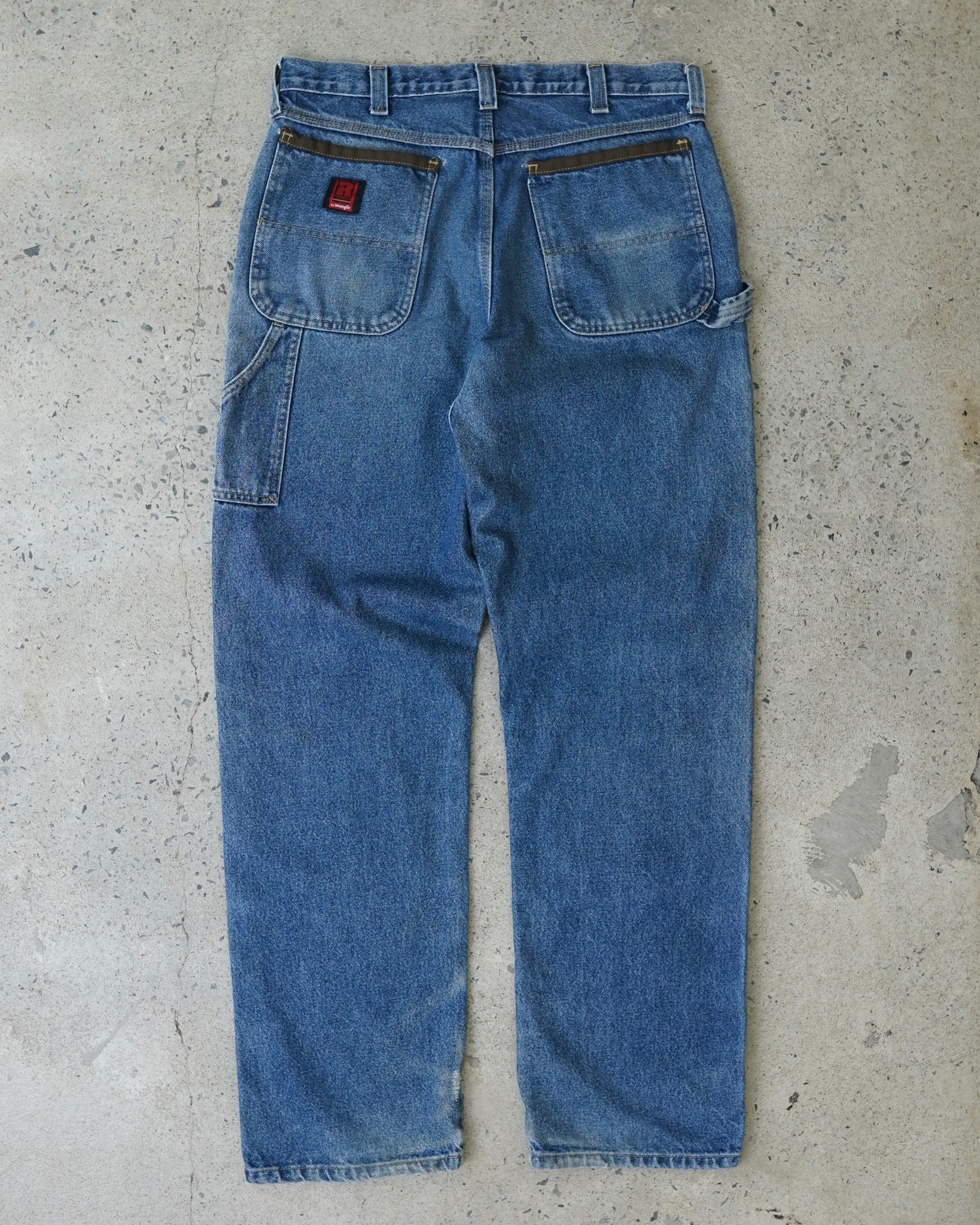 wrangler riggs double knees carpenter jeans