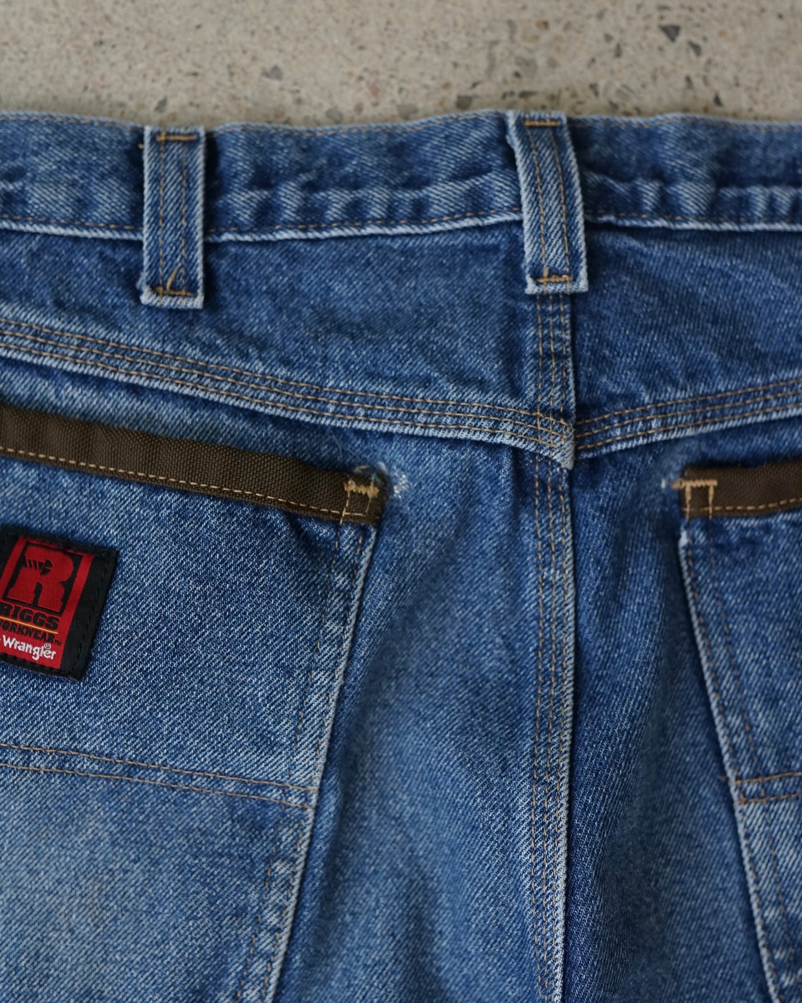wrangler riggs double knees carpenter jeans
