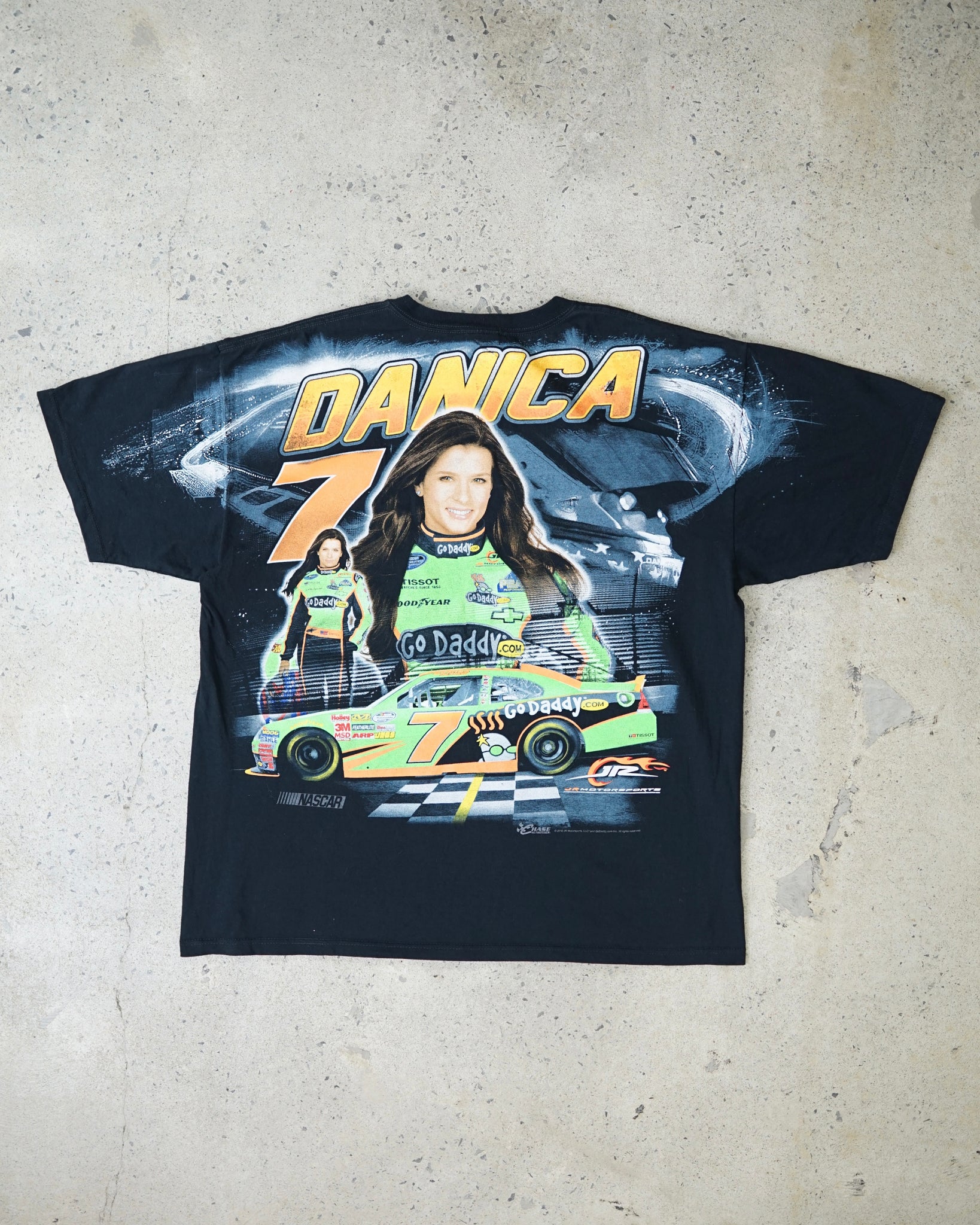 danica racing all over print t-shirt - short XXL