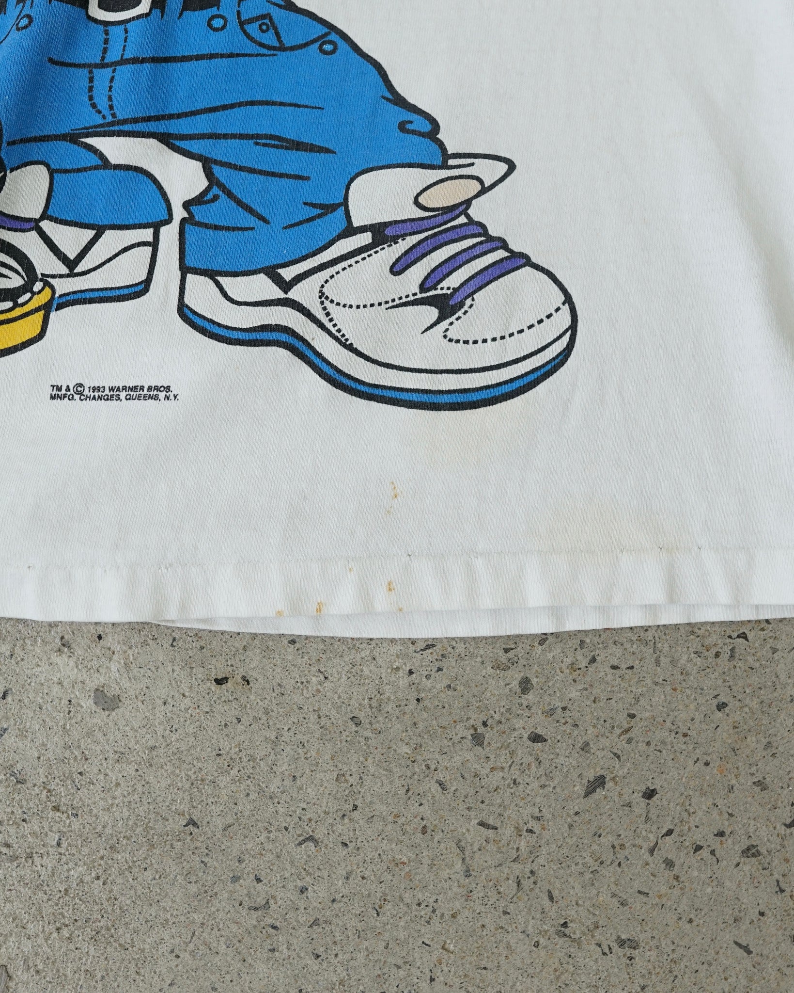 looney tunes warner bros 1993 t-shirt