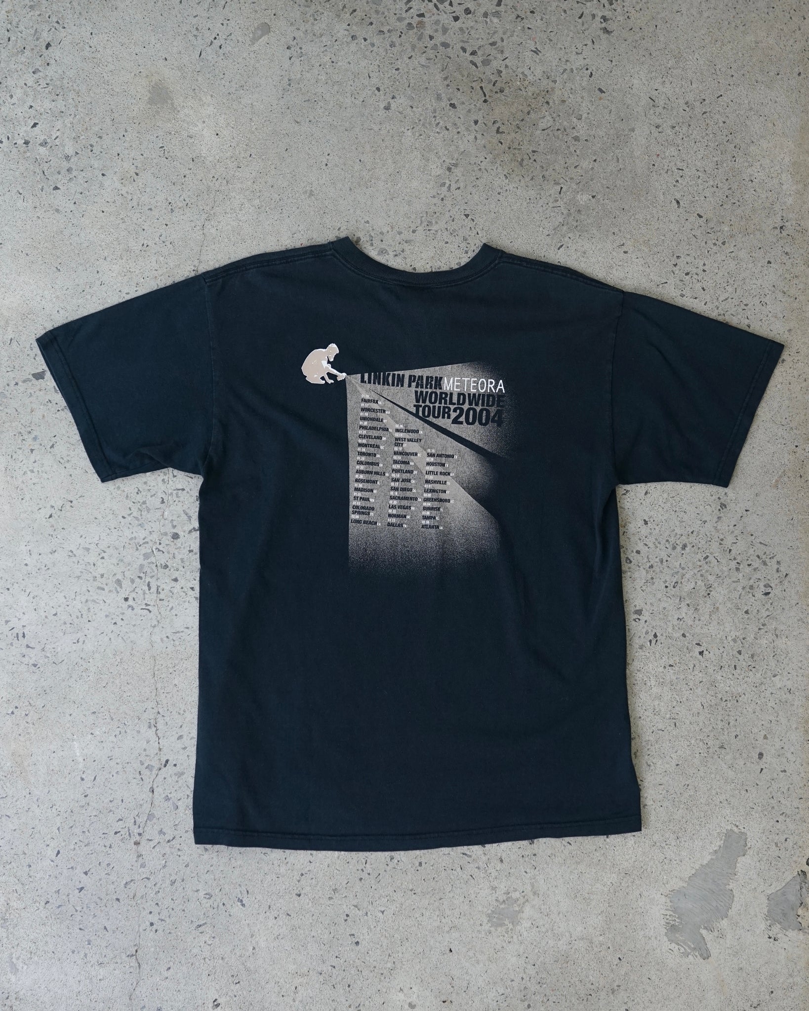 linkin park meteora 2003 band t-shirt