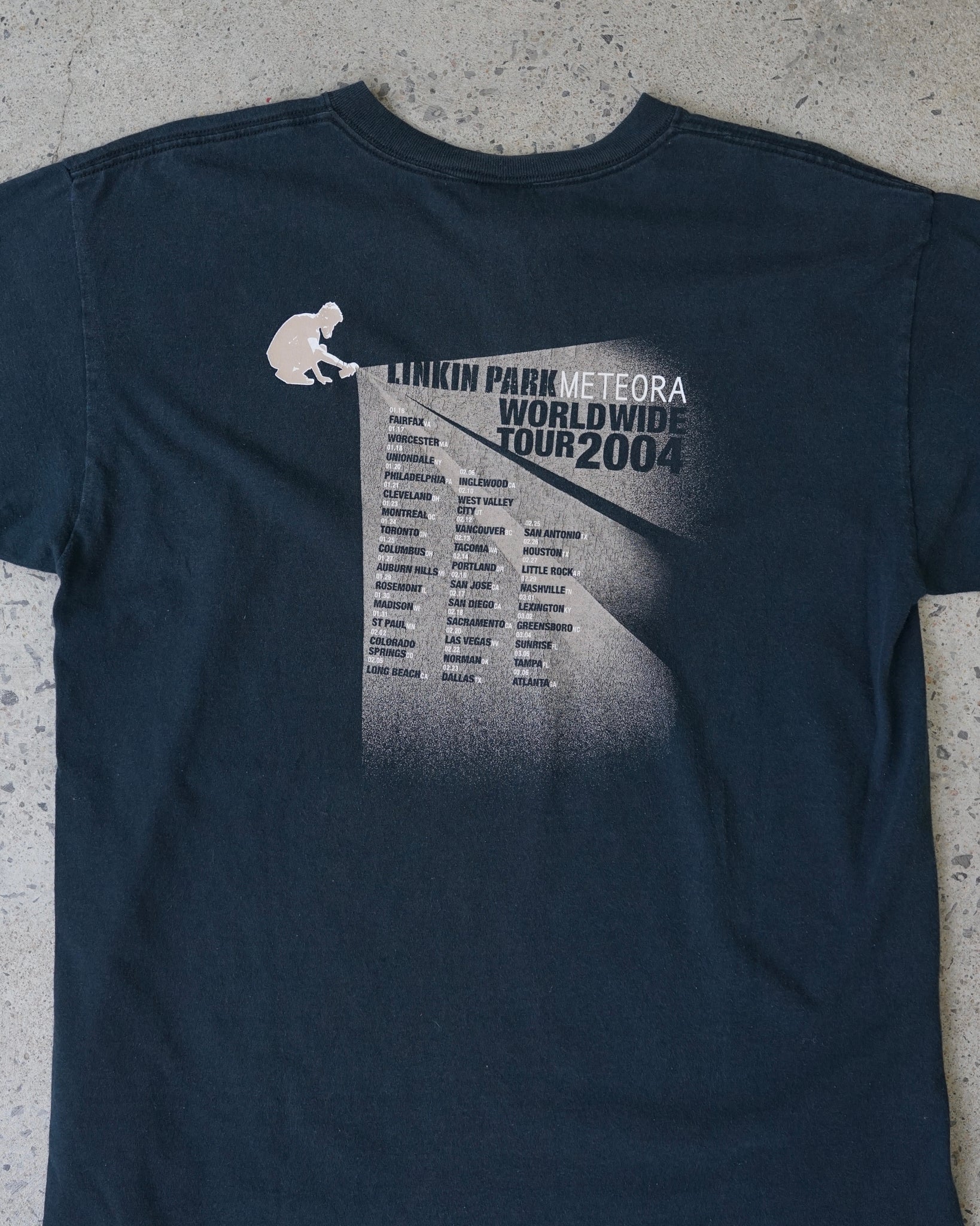 linkin park meteora 2003 band t-shirt