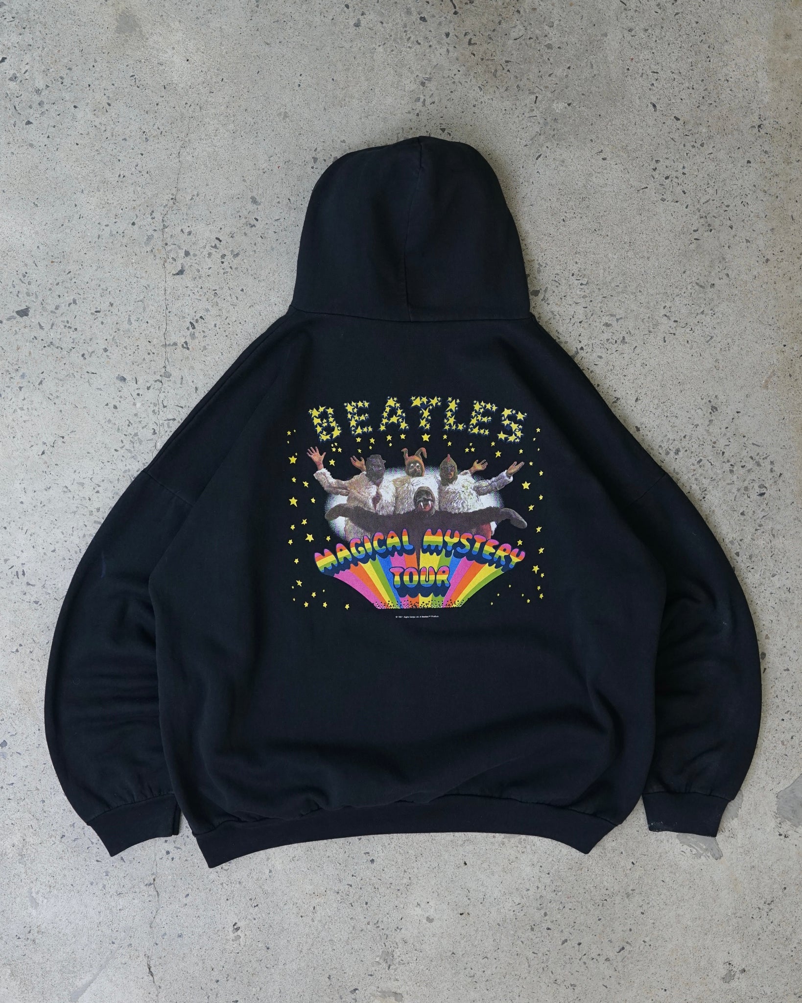 the beatles magical mystery tour 1997 apple corps hoodie