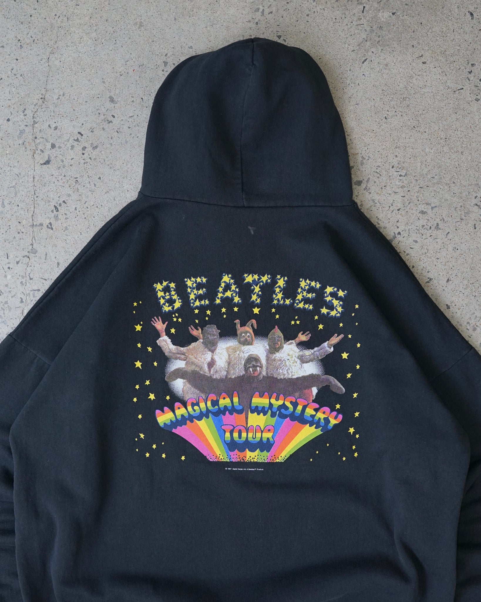 the beatles magical mystery tour 1997 apple corps hoodie