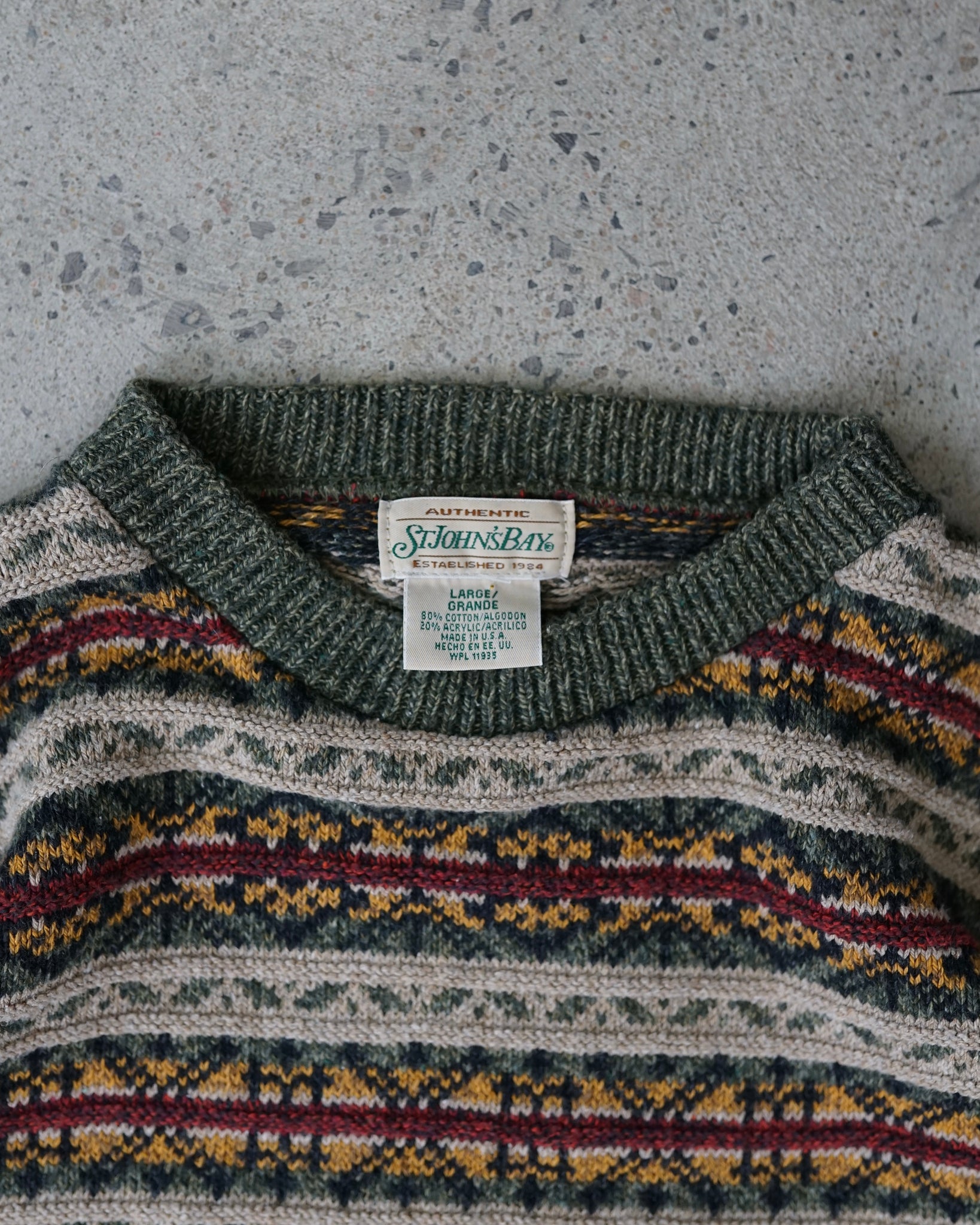 st john's bay knit sweater