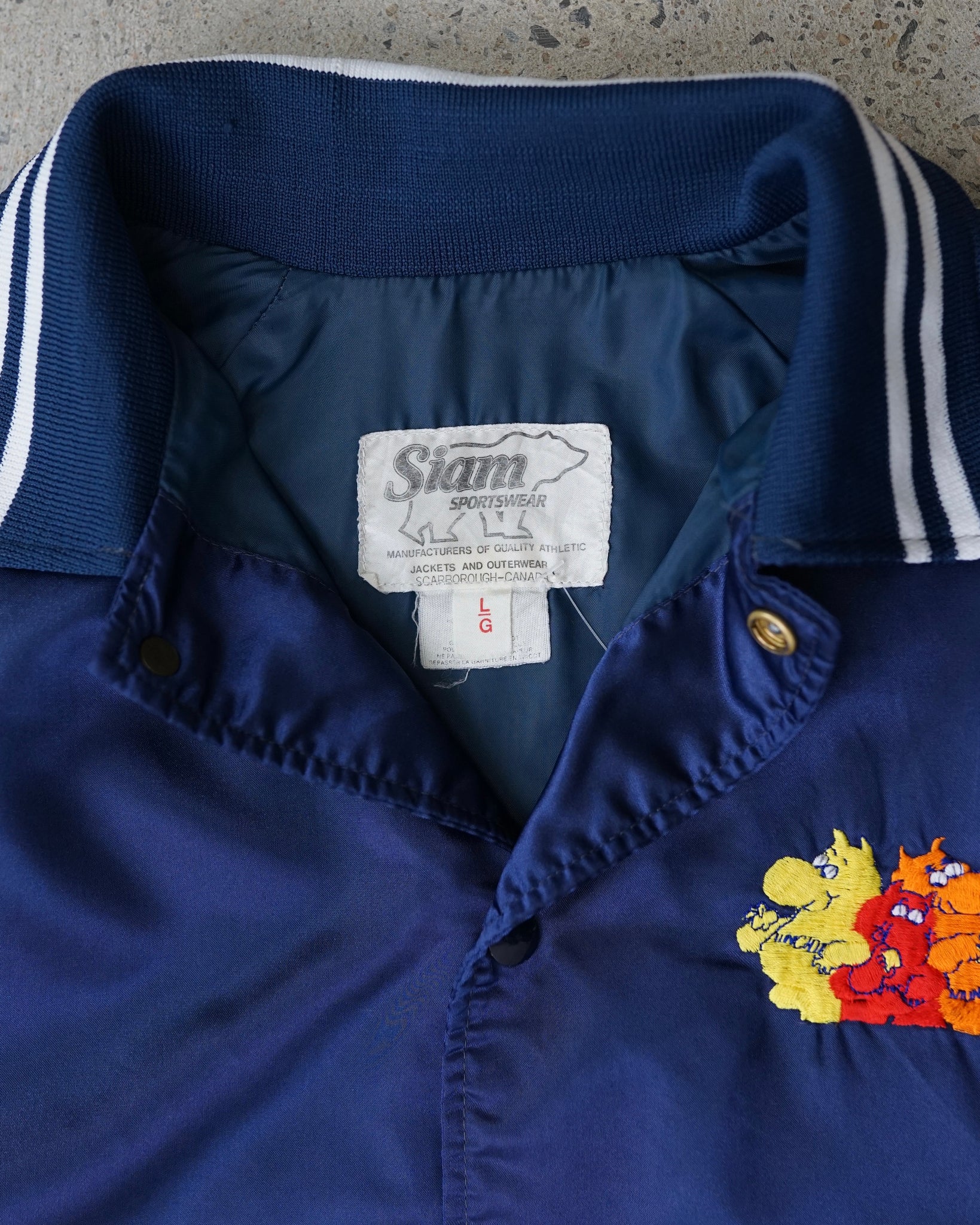 munchies hostess satin jacket