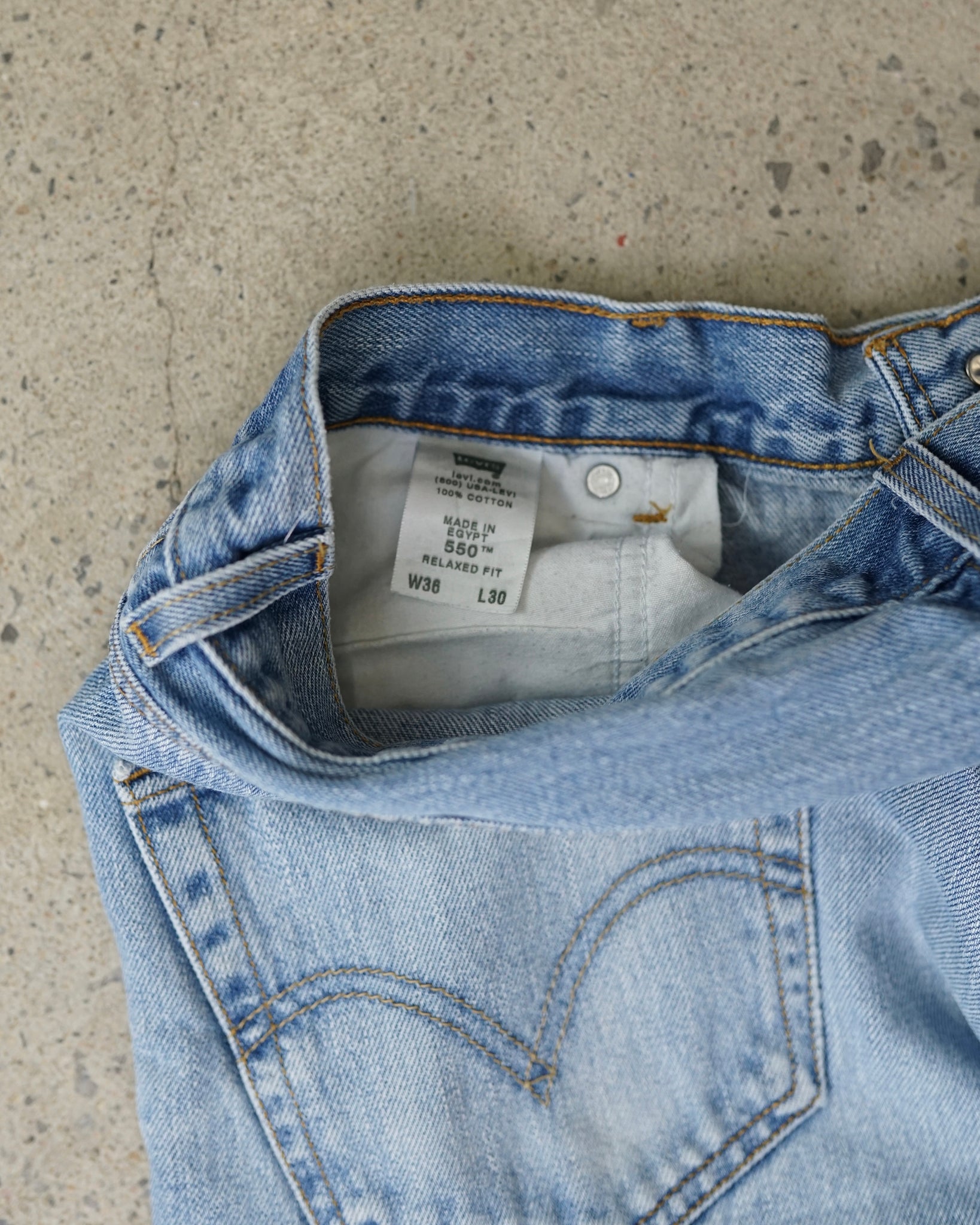 levi's 550 jeans