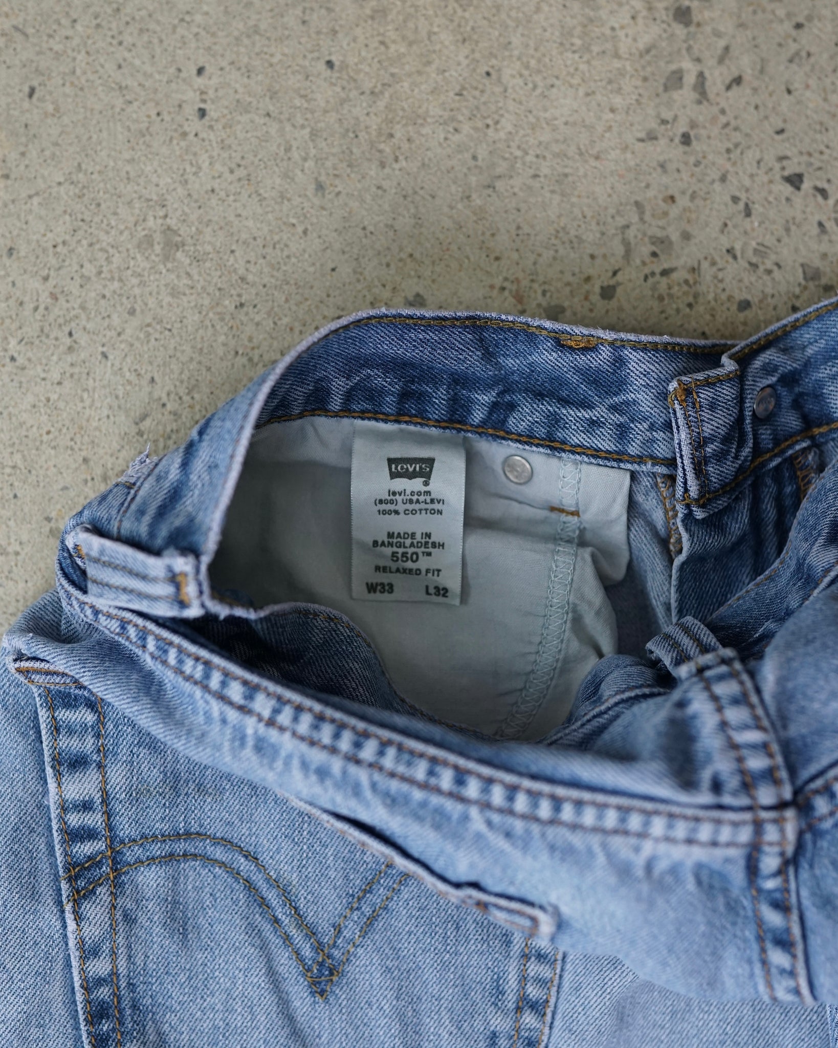 levi's 550 jeans