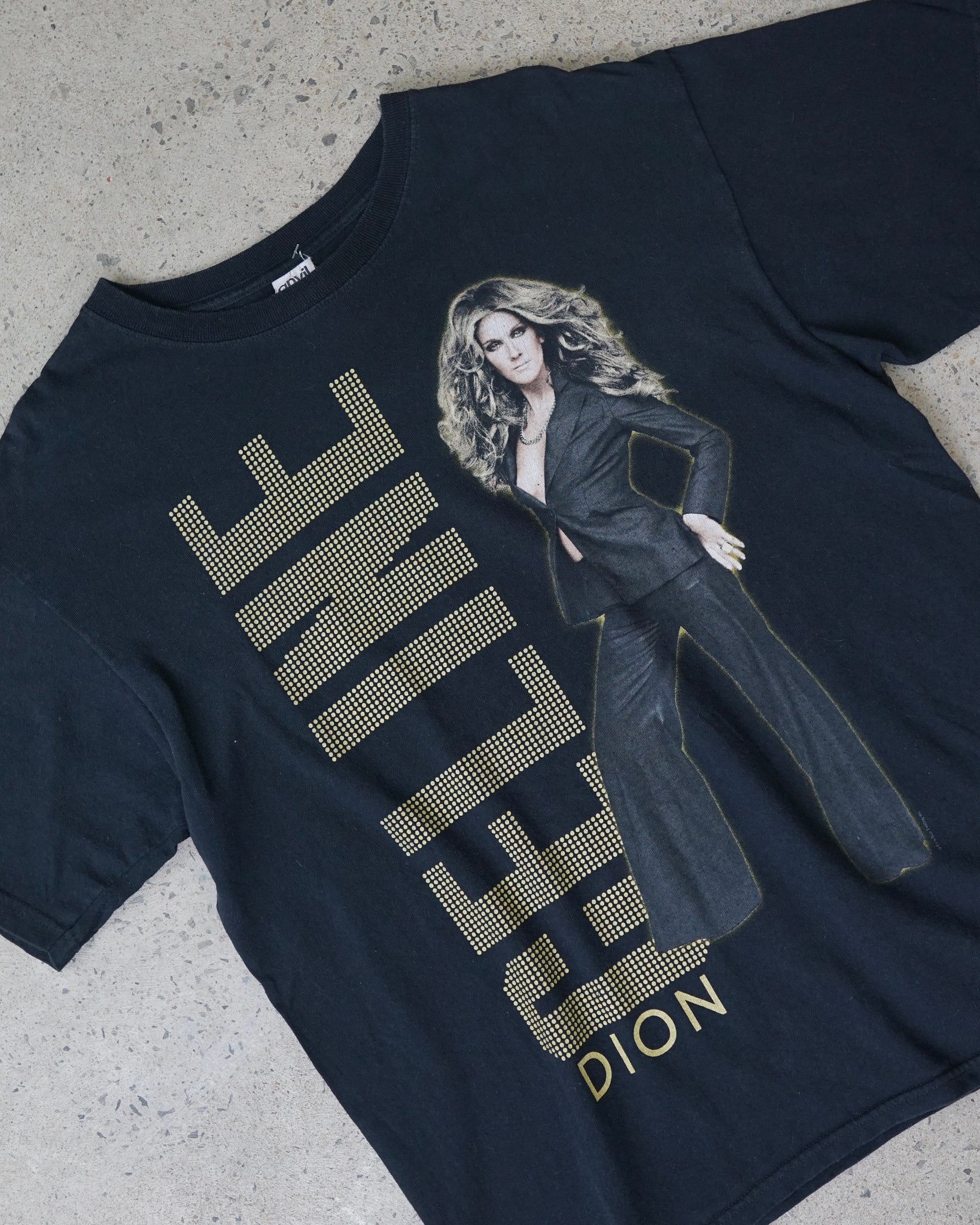 celine dion world tour 2008 t-shirt