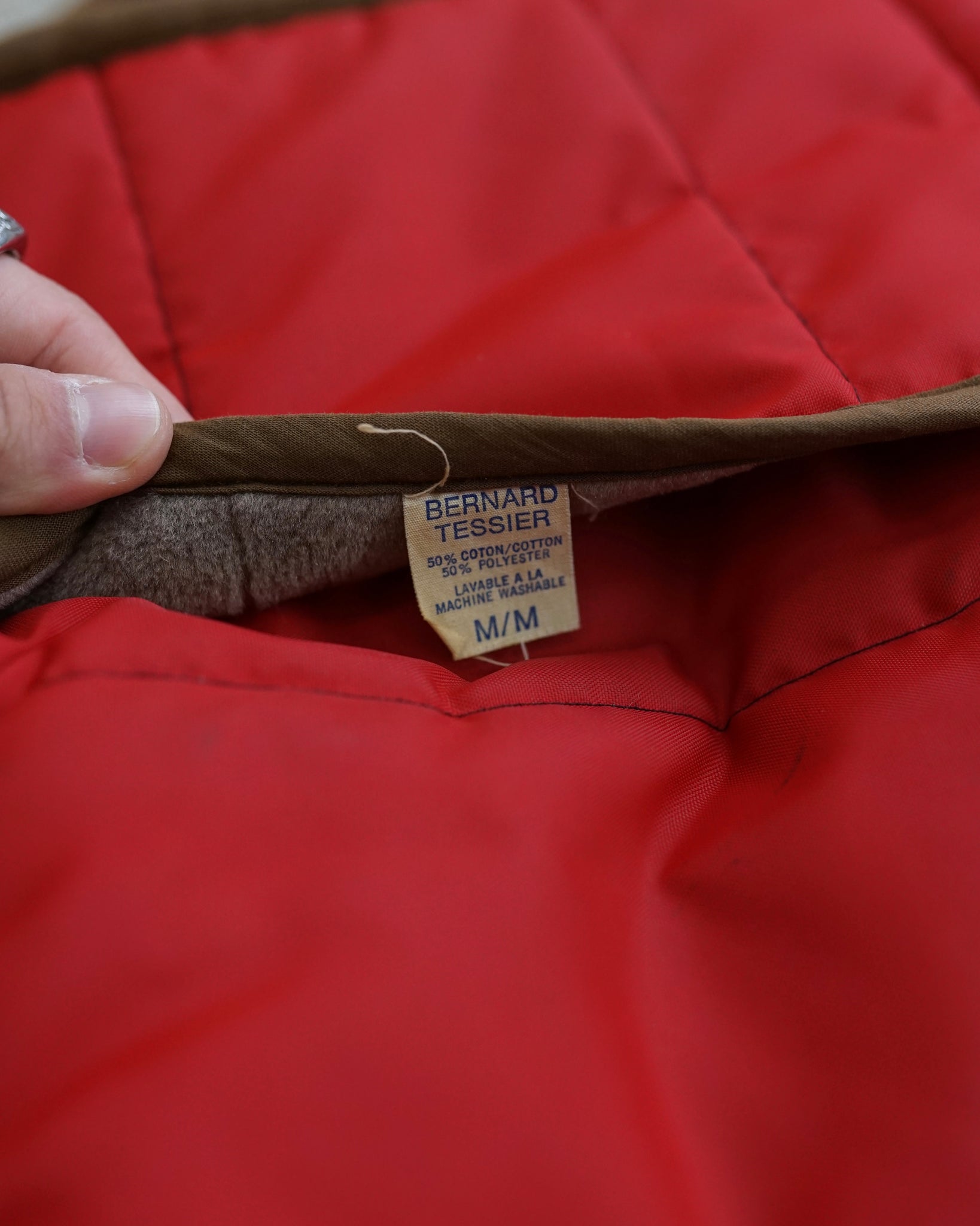 bernard tessier reversible vest