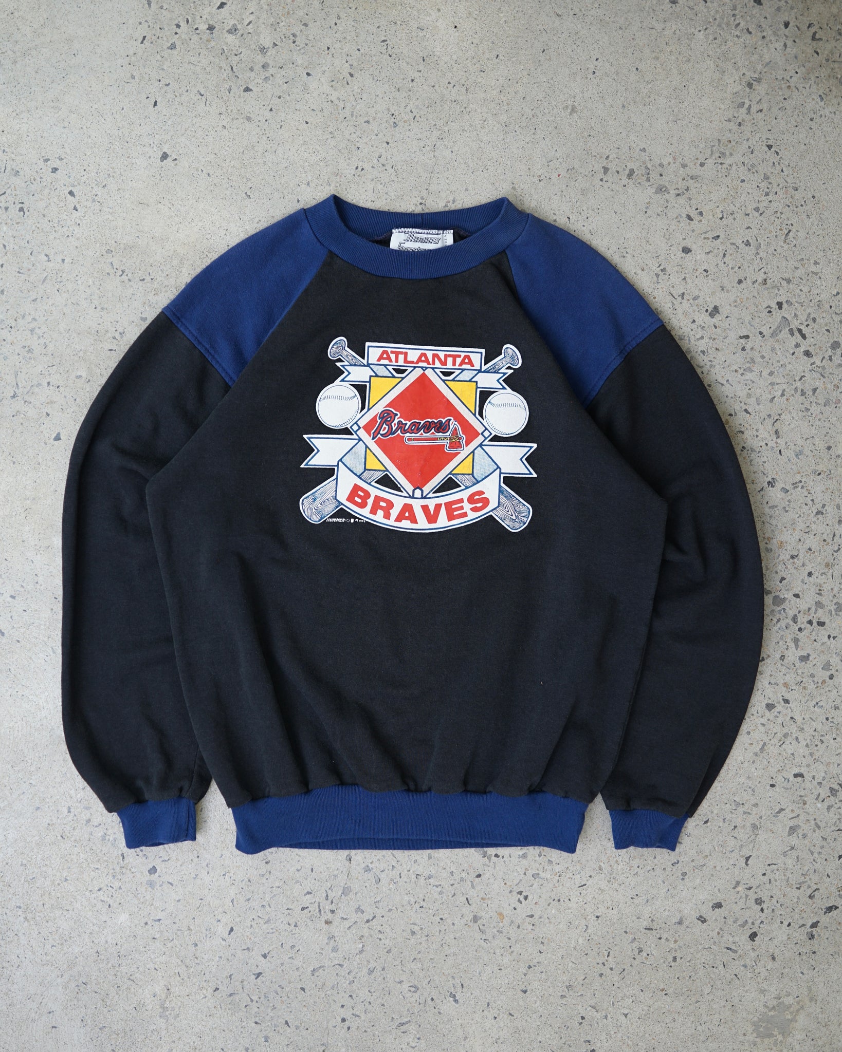 atlanta braves 1992 crewneck