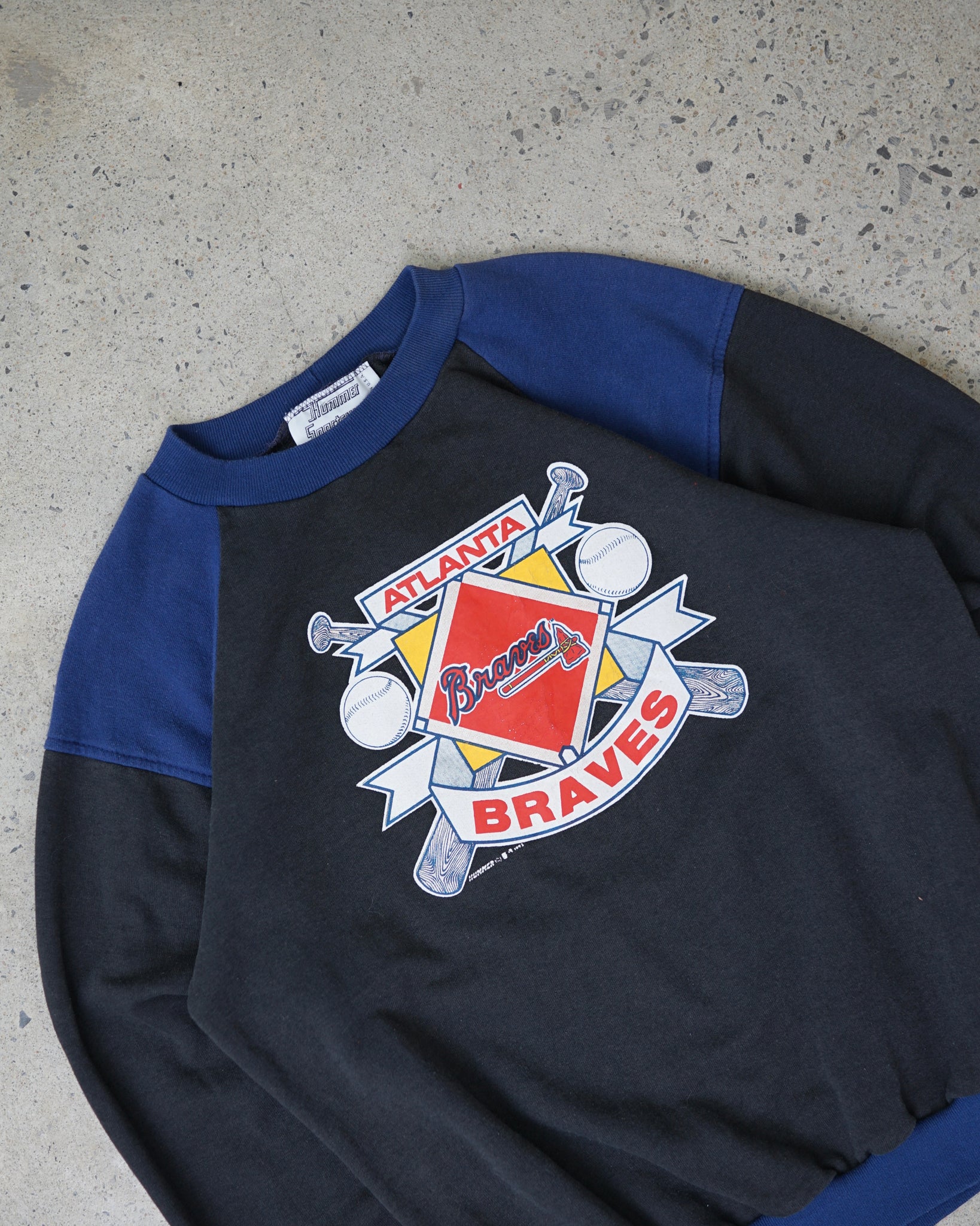 atlanta braves 1992 crewneck